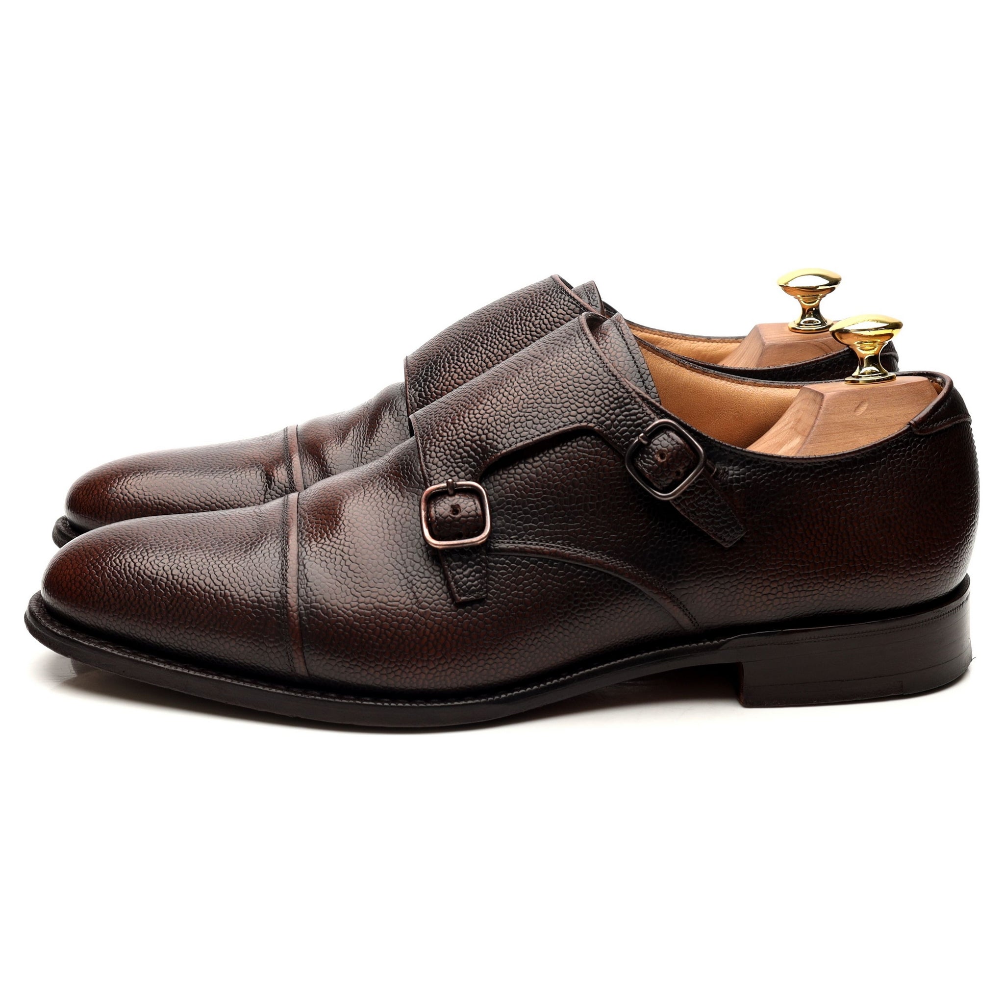Church's Ledstone monk cuir marron foncé UK 8,5