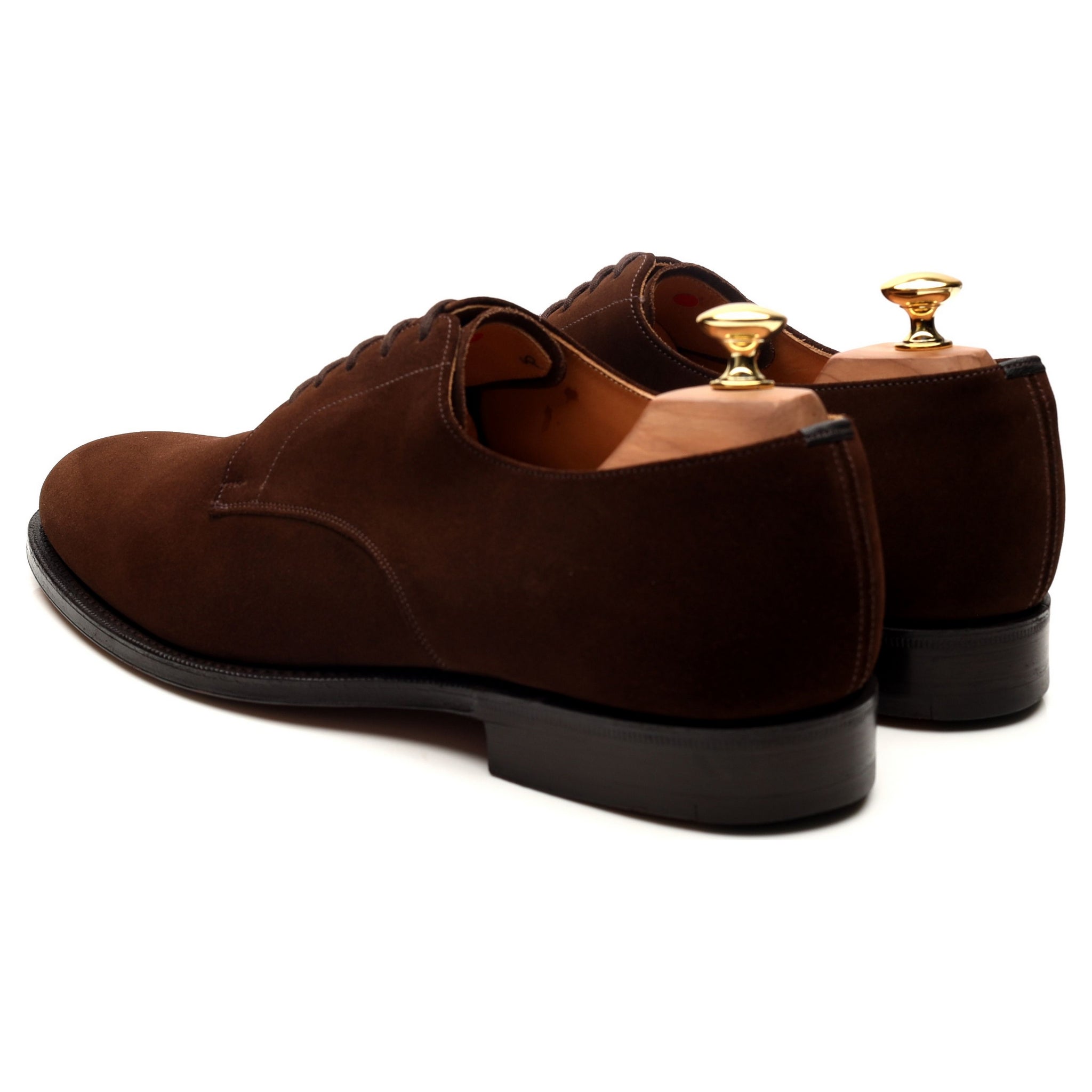 Church's Cranfield derby daim marron pointure UK 10 H