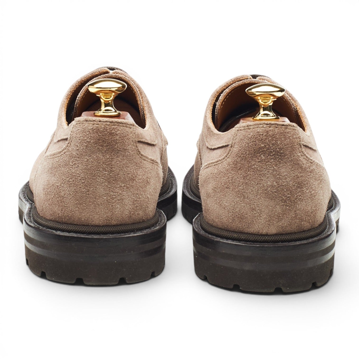 Brunello Cucinelli derby daim beige pointure UK 9