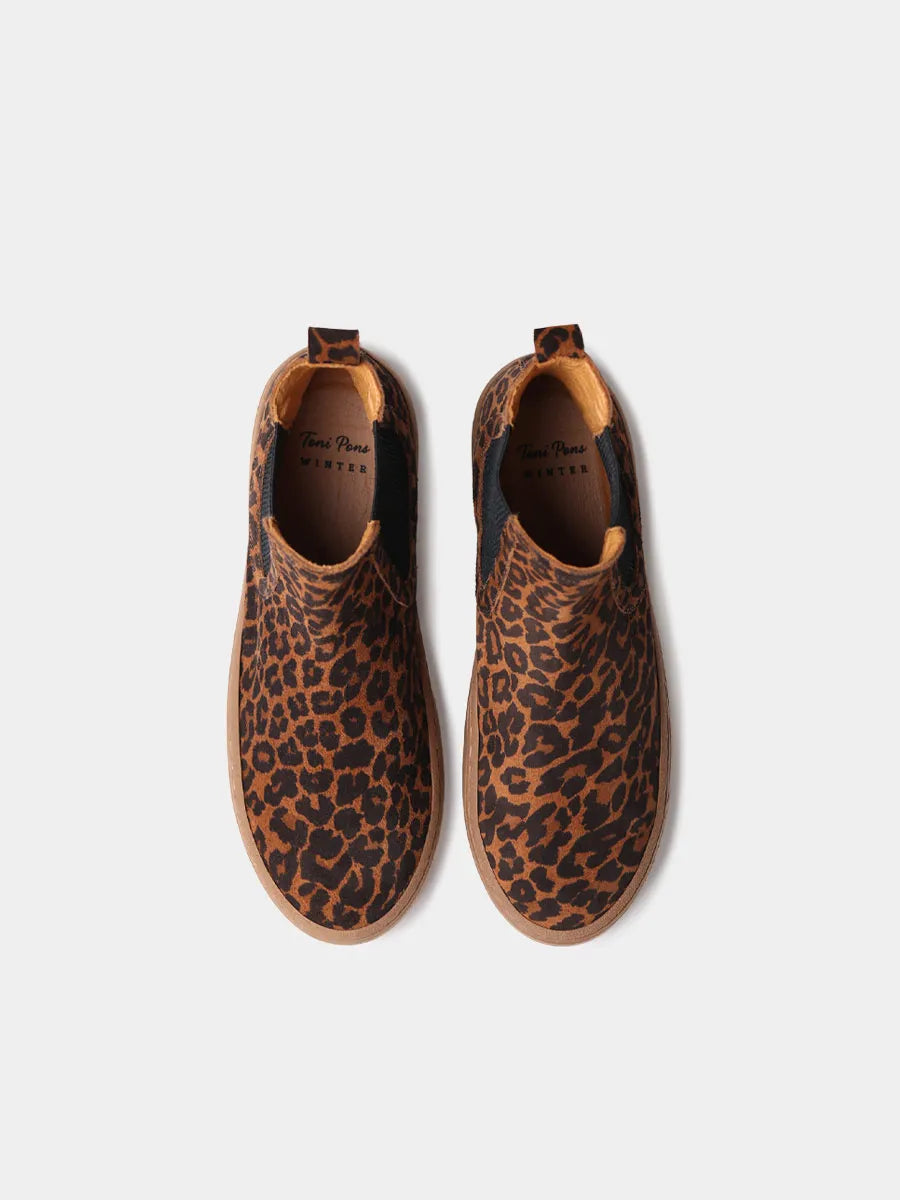 Toni Pons Serra bottines nubuck femme semelle 4 cm