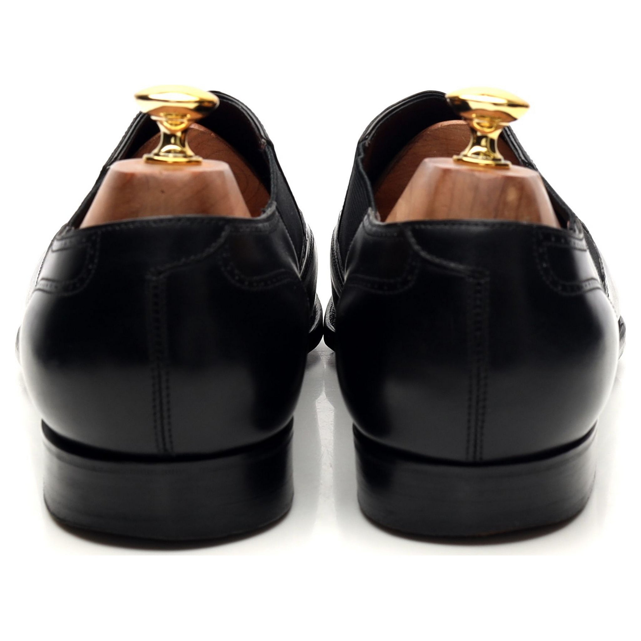 Ralph Lauren Lazyman mocassin cuir noir pointure UK 10
