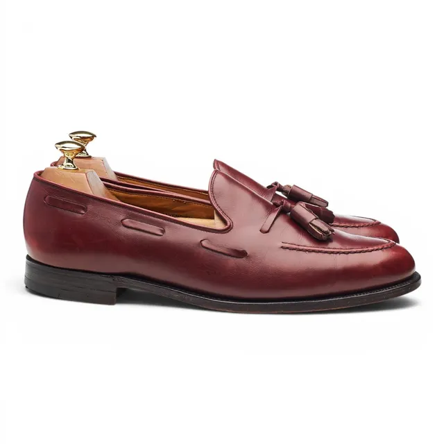 Shipton & Heneage Cavendish mocassins bordeaux UK 9.5