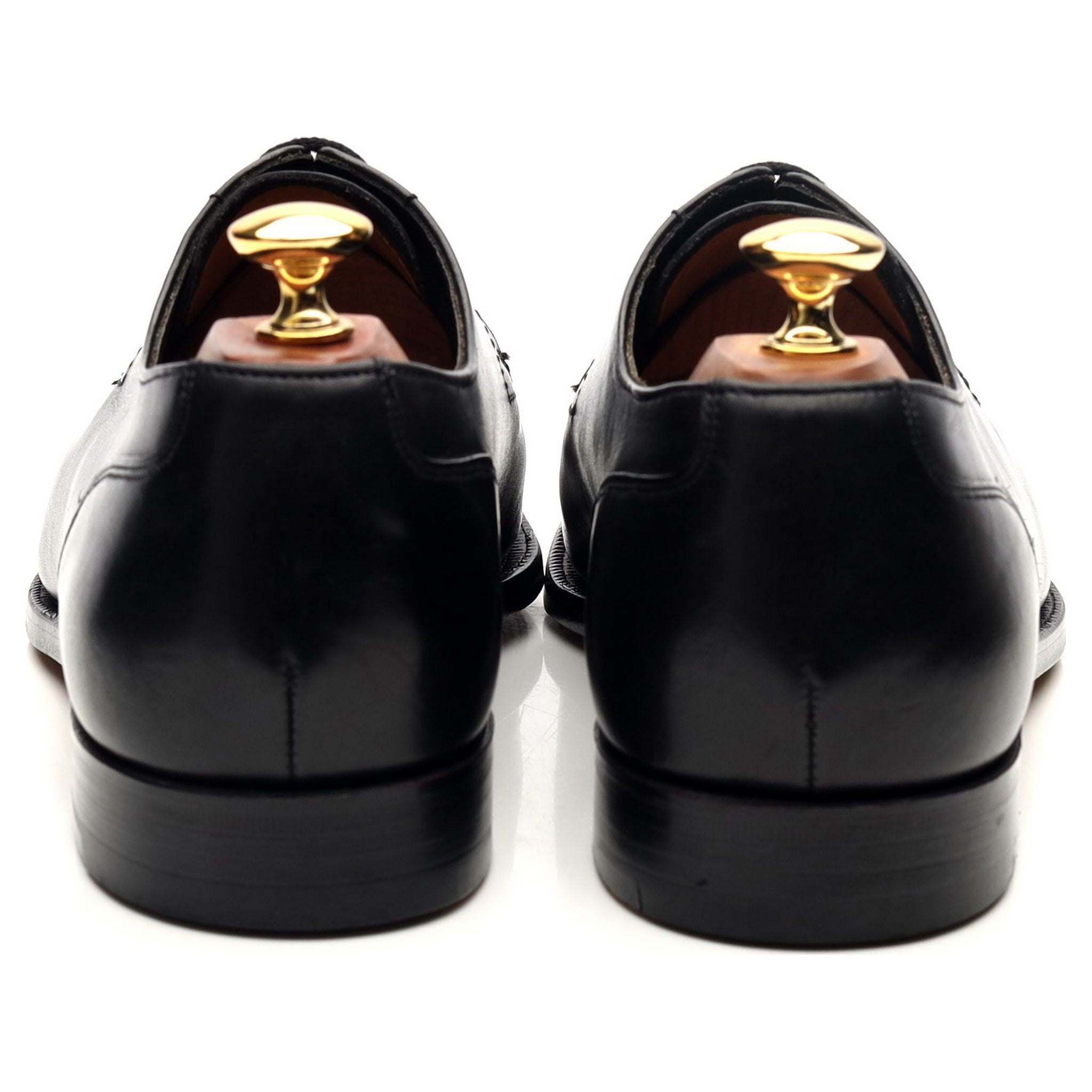 Beams derby cuir noir bout fendu pointure UK 9