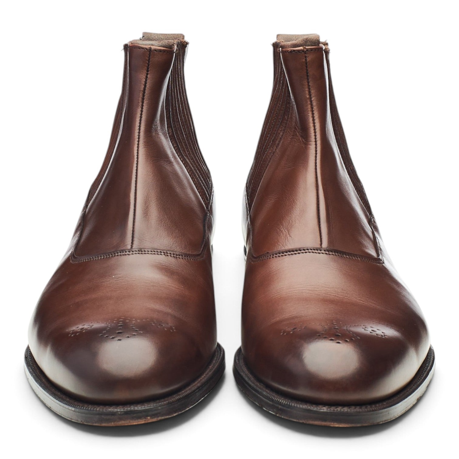 Grenson Chelsea boots cuir marron foncé UK 7,5