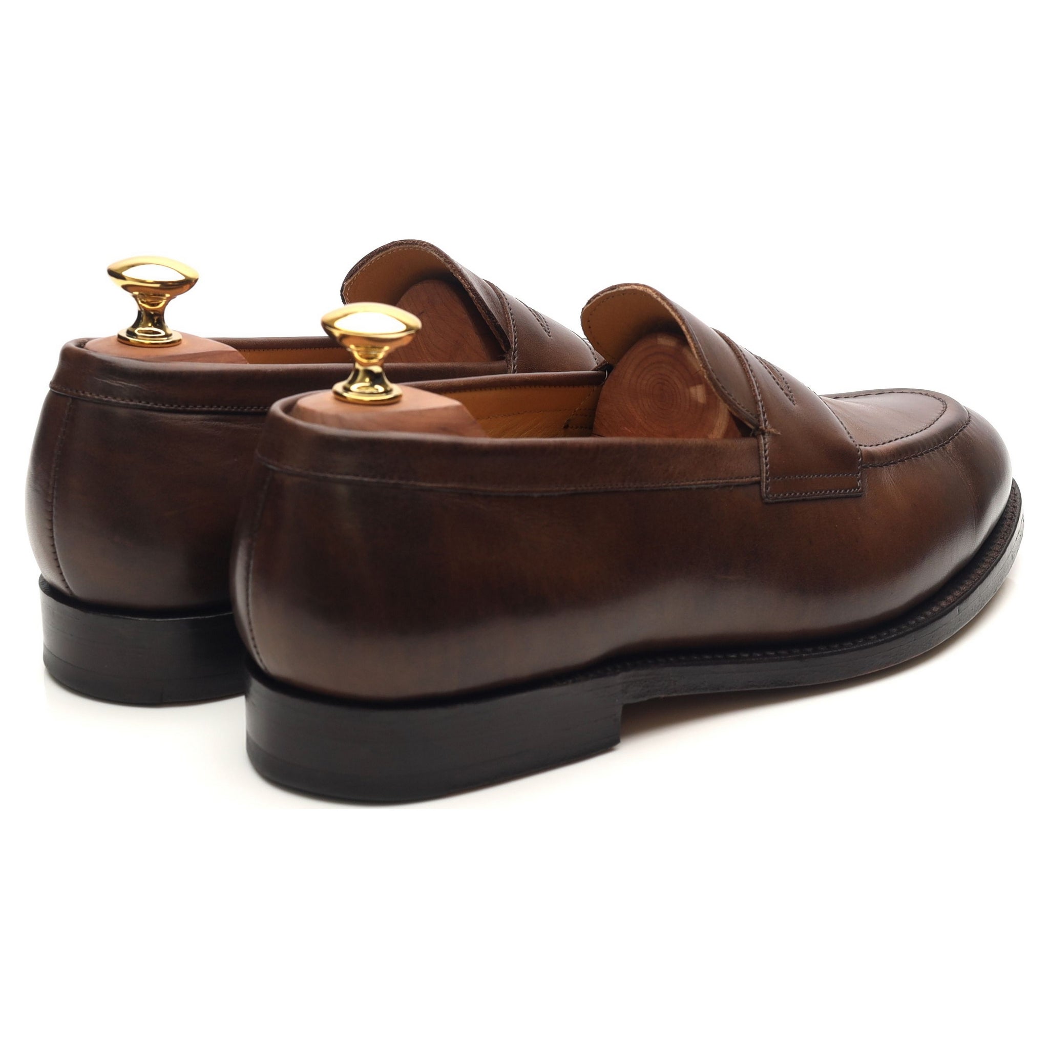 Tricker's Harvard mocassin cuir marron pointure UK 6,5