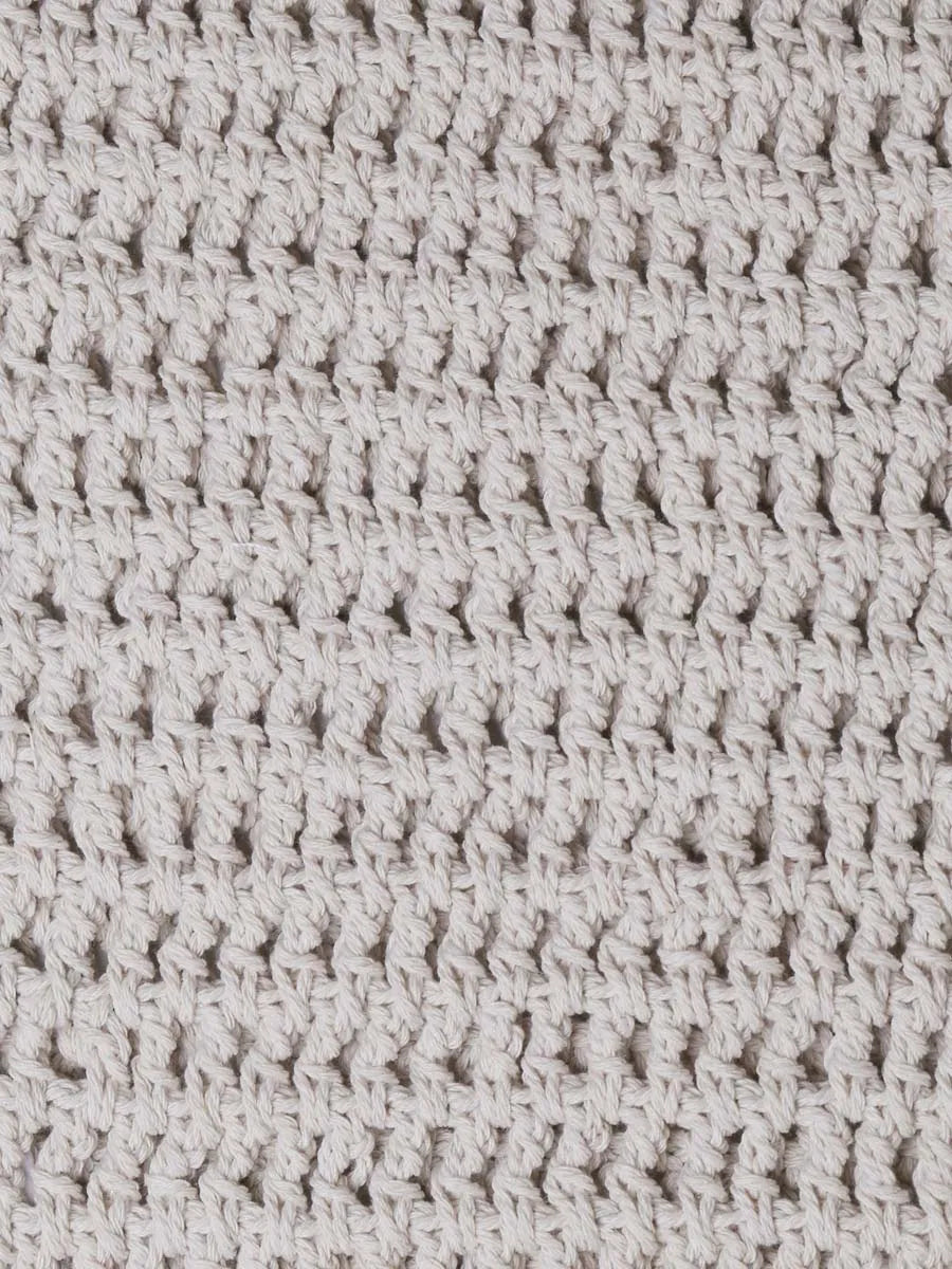 Toni Pons Goia sac crochet femme écru vegan