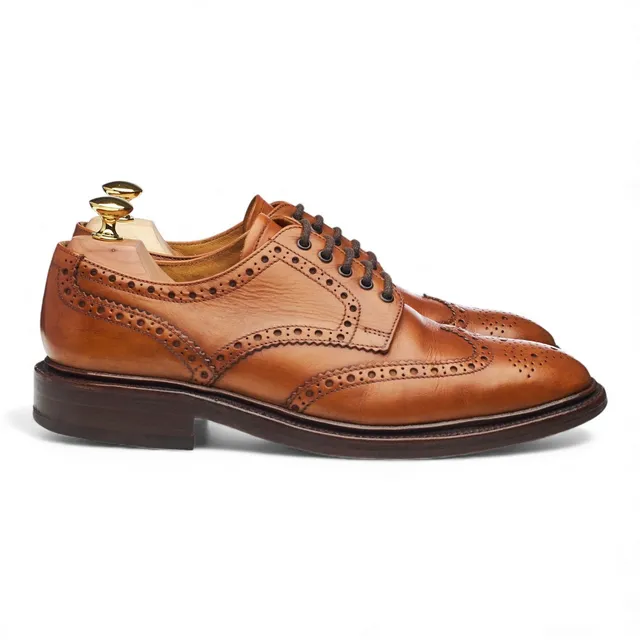 Loake 1880 Chester 2 derbys cuir marron UK 7
