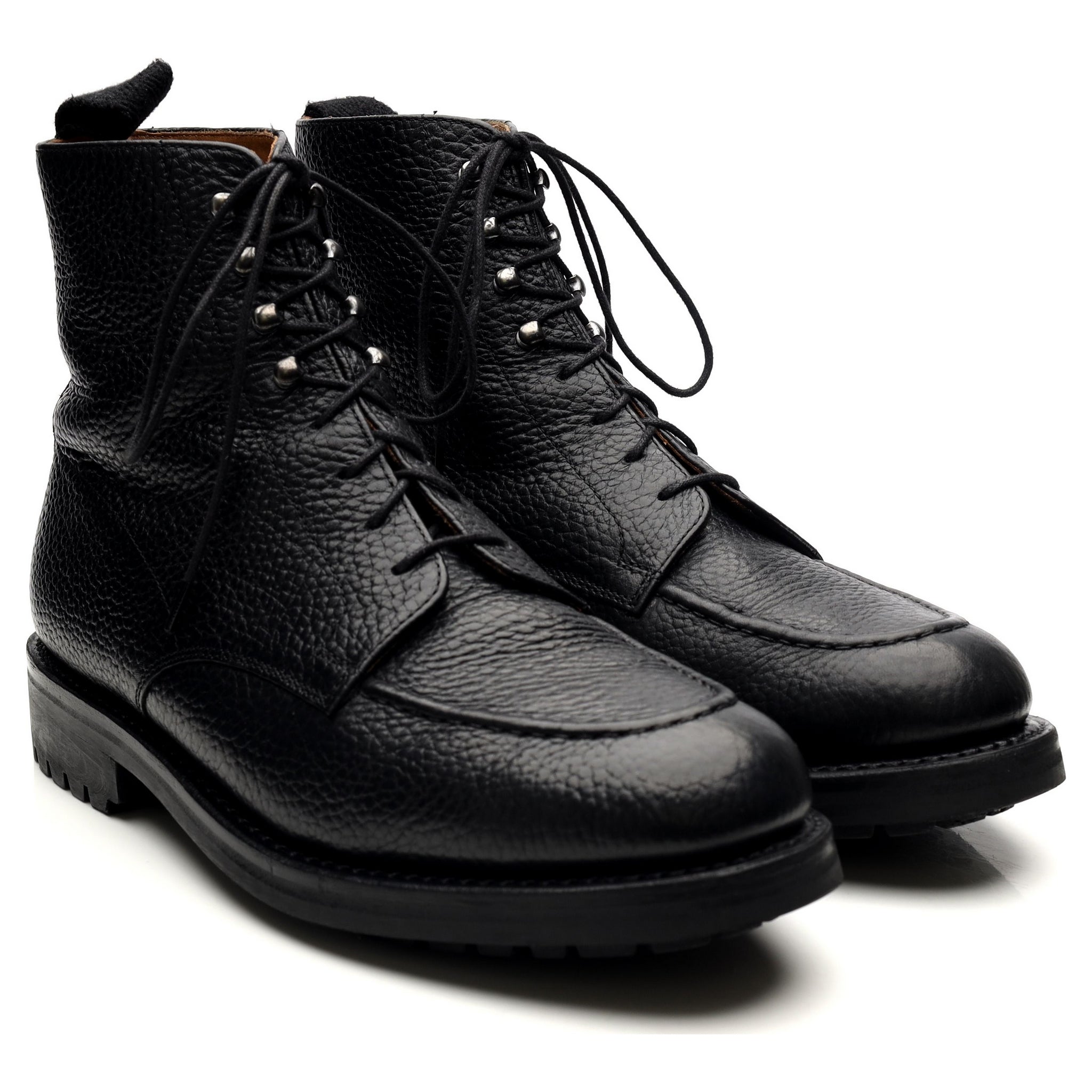 Grenson Sawyer bottes cuir noir UK 8,5 G