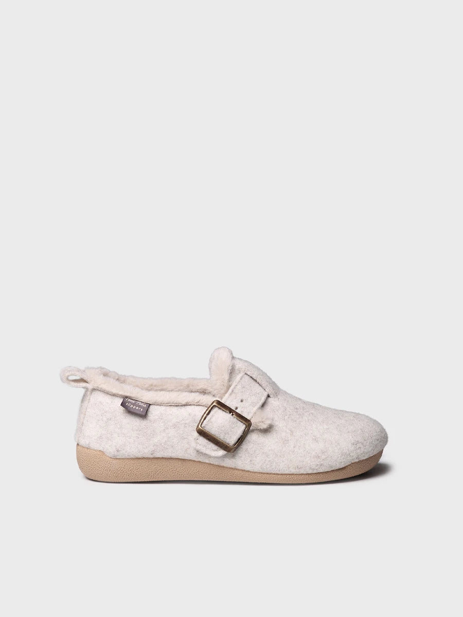Toni Pons Moni-FP chaussons feutre boucle doree