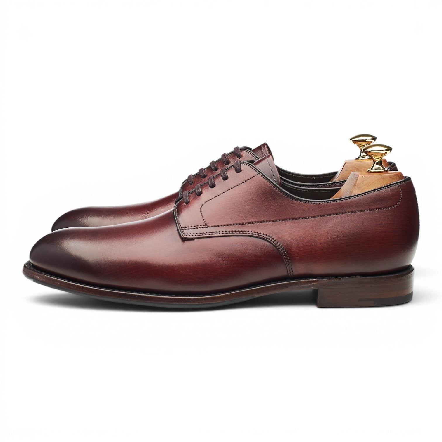Loake Stubbs derby cuir bordeaux pointure UK 9