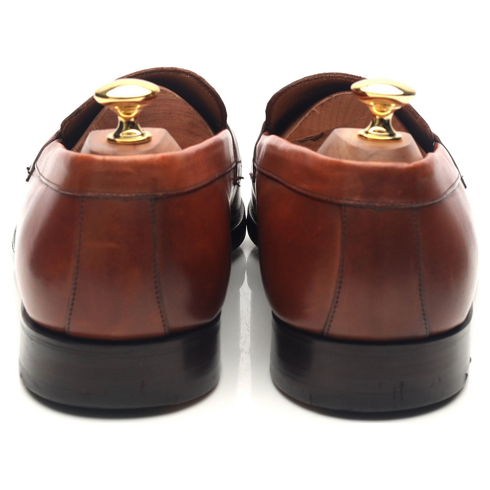 Shipton & Heneage Arran mocassin cuir marron UK 9.5
