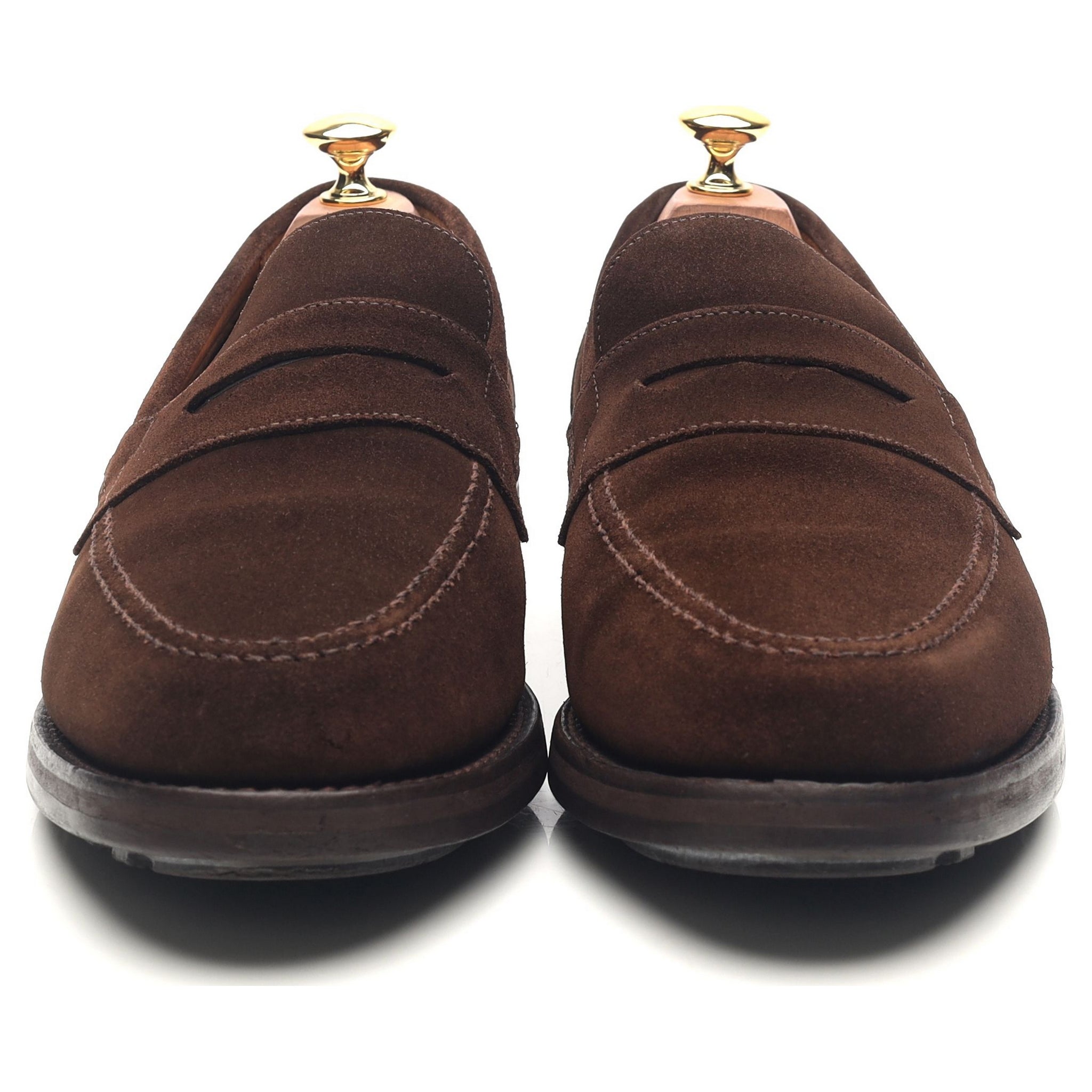 Alfred Sargent Hendon mocassins daim marron UK 9