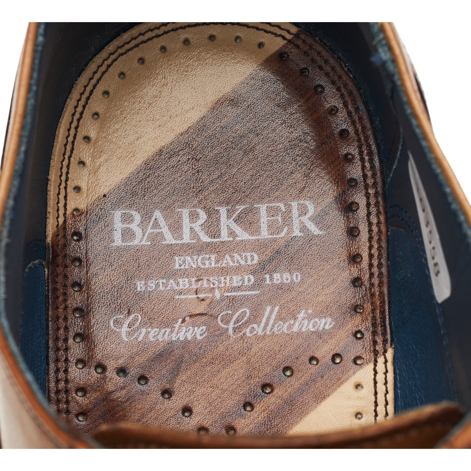 Barker Valiant richelieu cuir marron UK 7,5