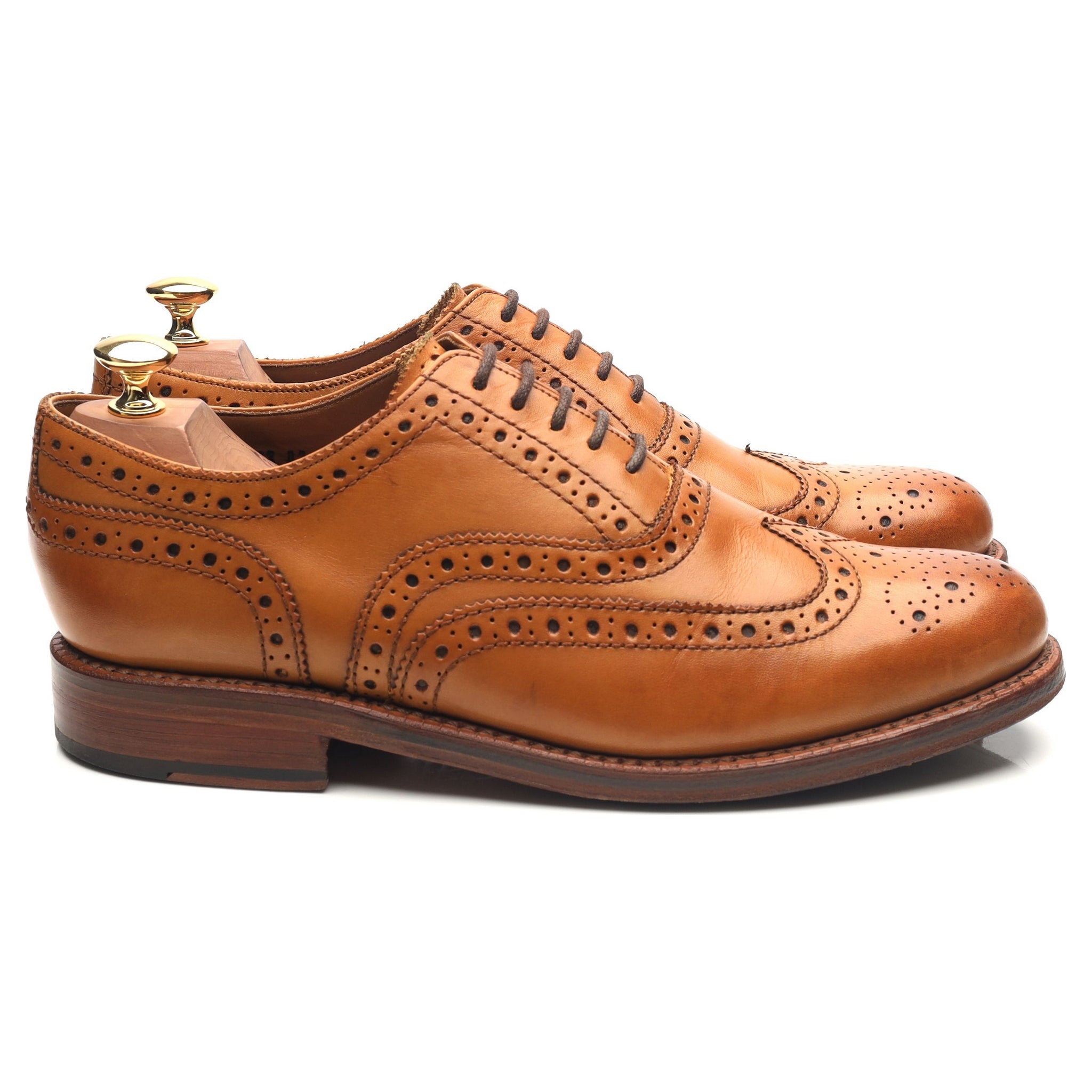 Grenson Stanley Brogues cuir marron pointure UK 9