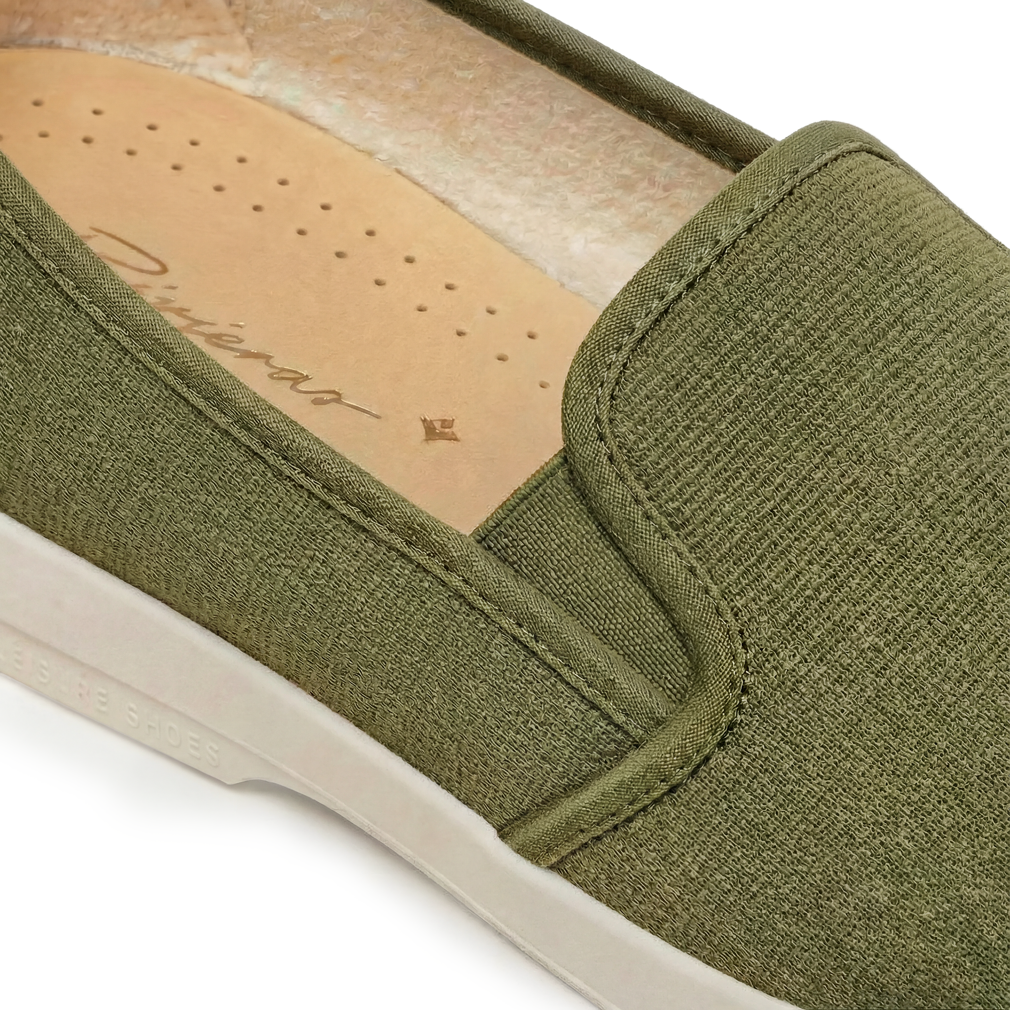 Rivieras Classic Enfant espadrilles kaki toile