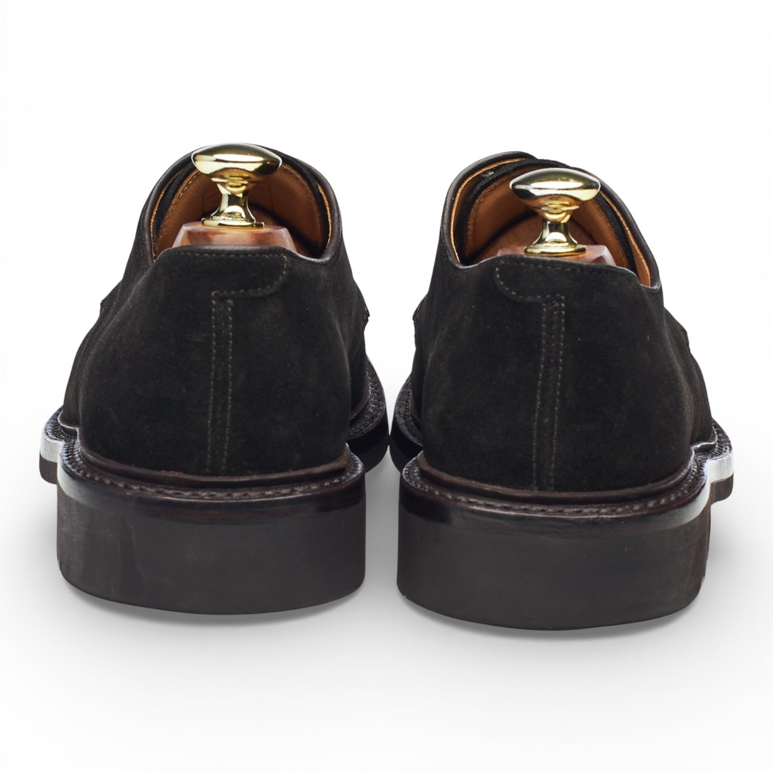 Heschung Fustet derbies homme suède marron UK 6.5