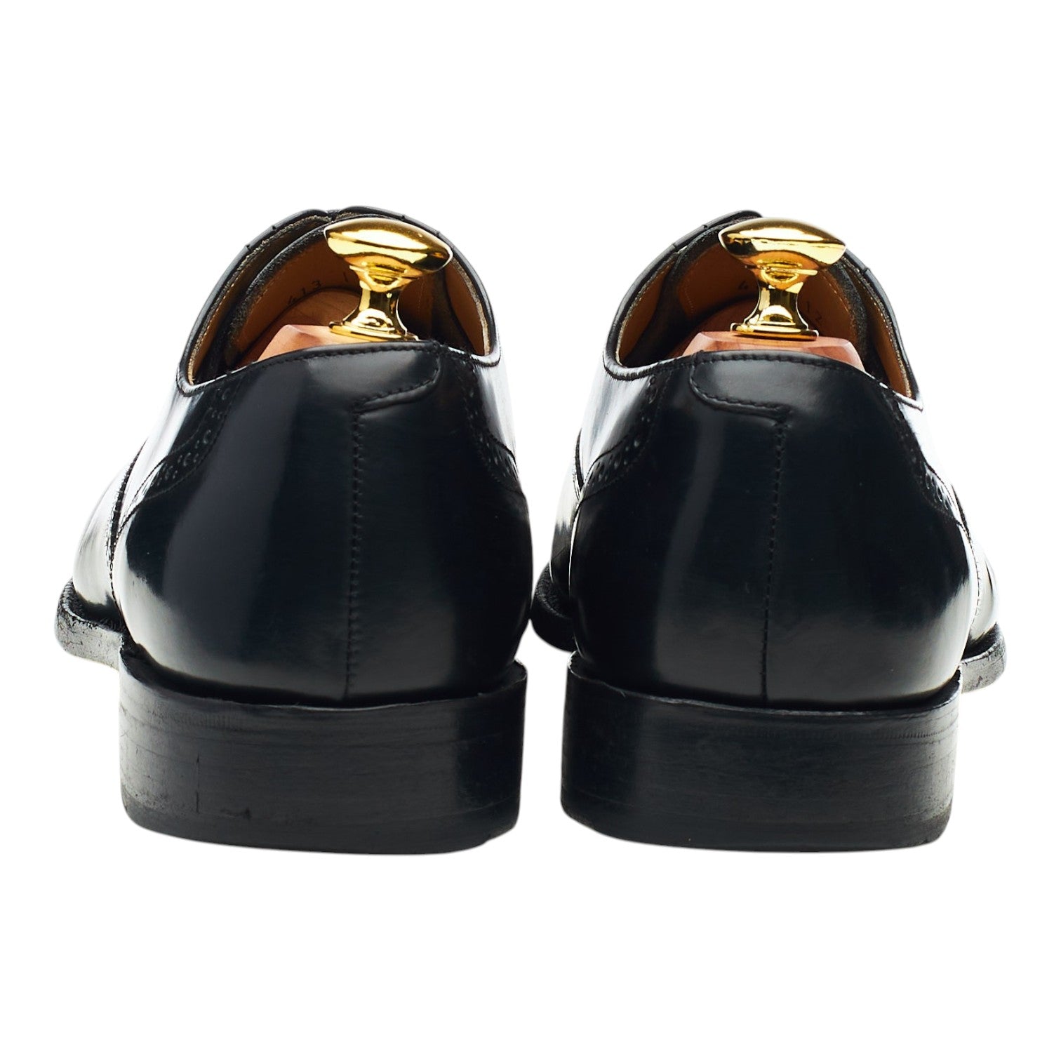Barker Gatwick derbies oxford cuir noir pointure 7.5 UK