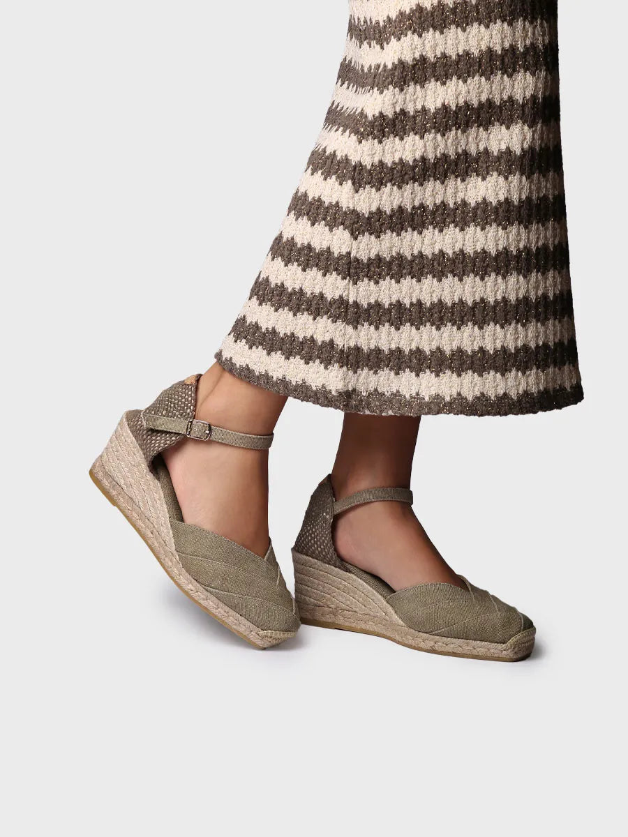 Toni Pons Clara espadrilles compensées toile coton