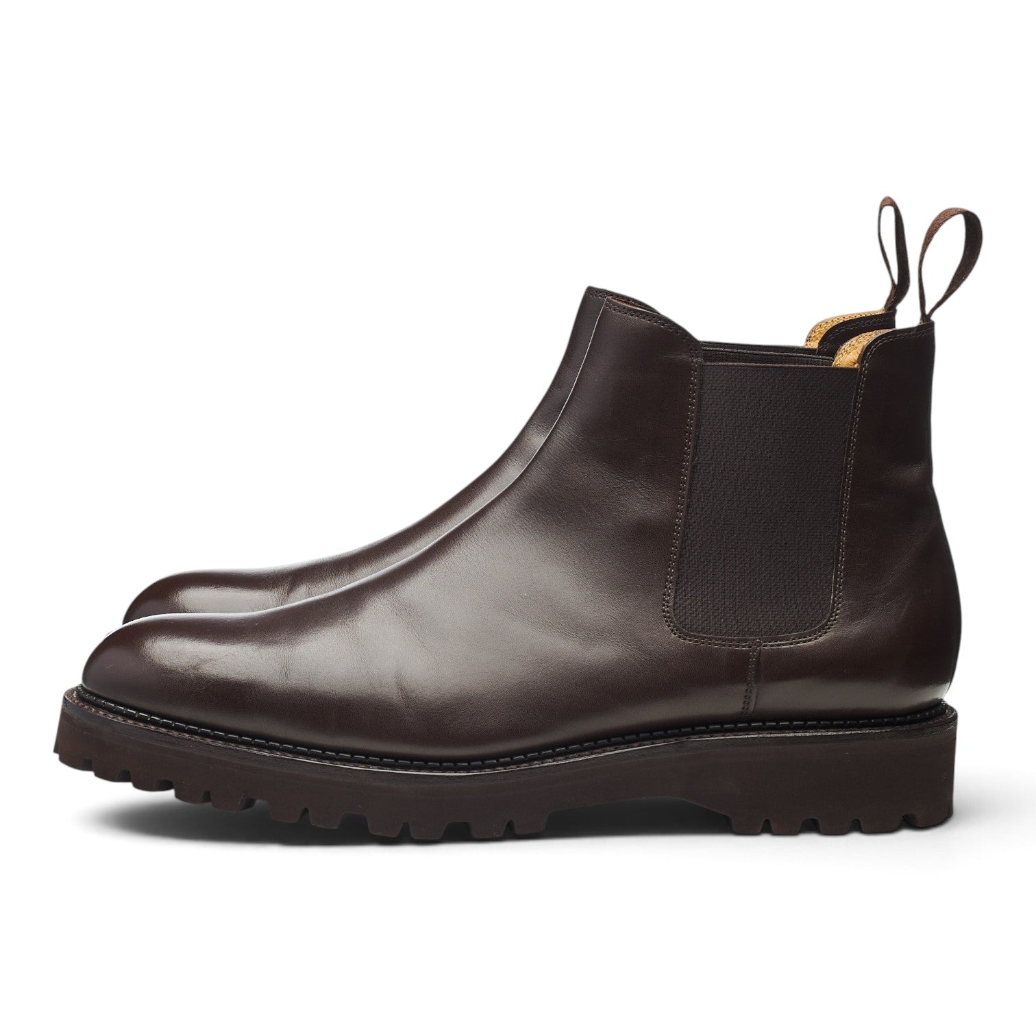 John Lobb Lawry NS boots cuir marron pointure UK 9.5