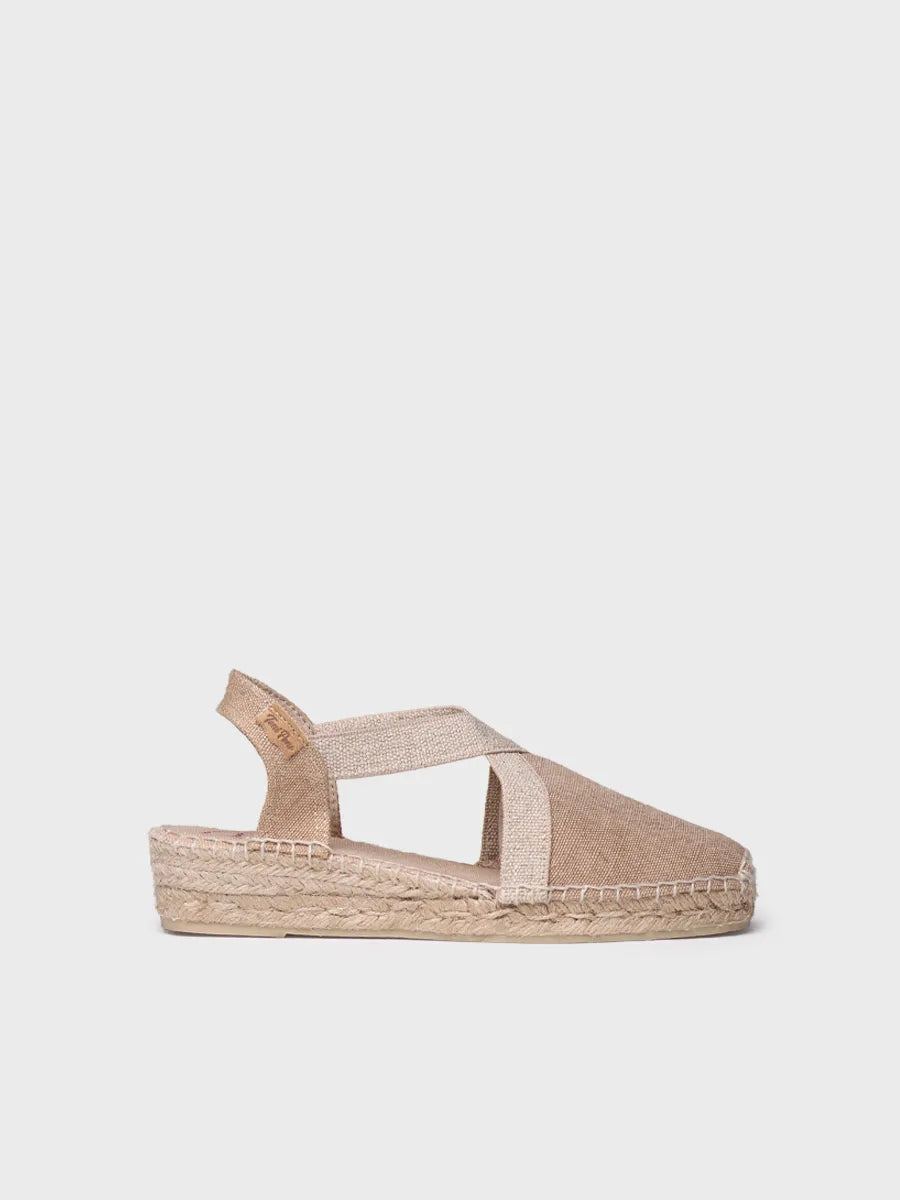 Toni Pons Verdi-V espadrilles femme toile coton vegan