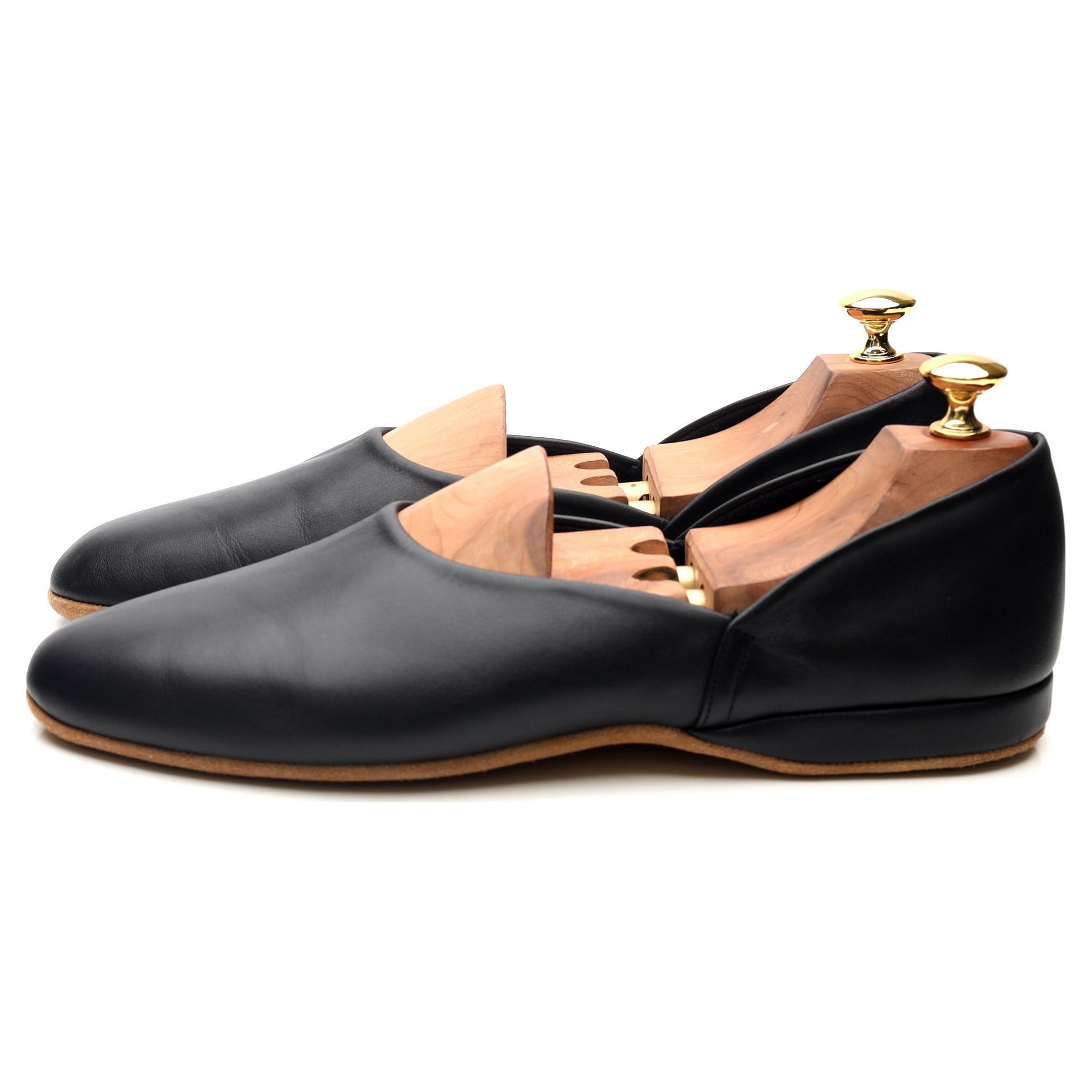 Church's Hermes 03 pantoufles cuir noir pointure UK 9