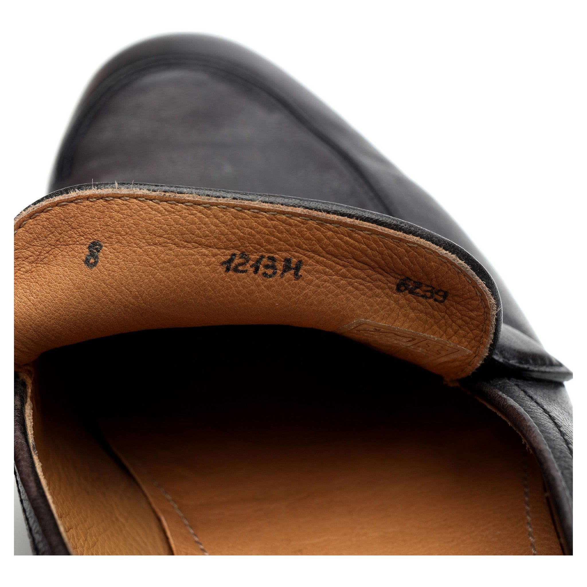 Berluti B Volute mocassins cuir gris UK 8 patiné