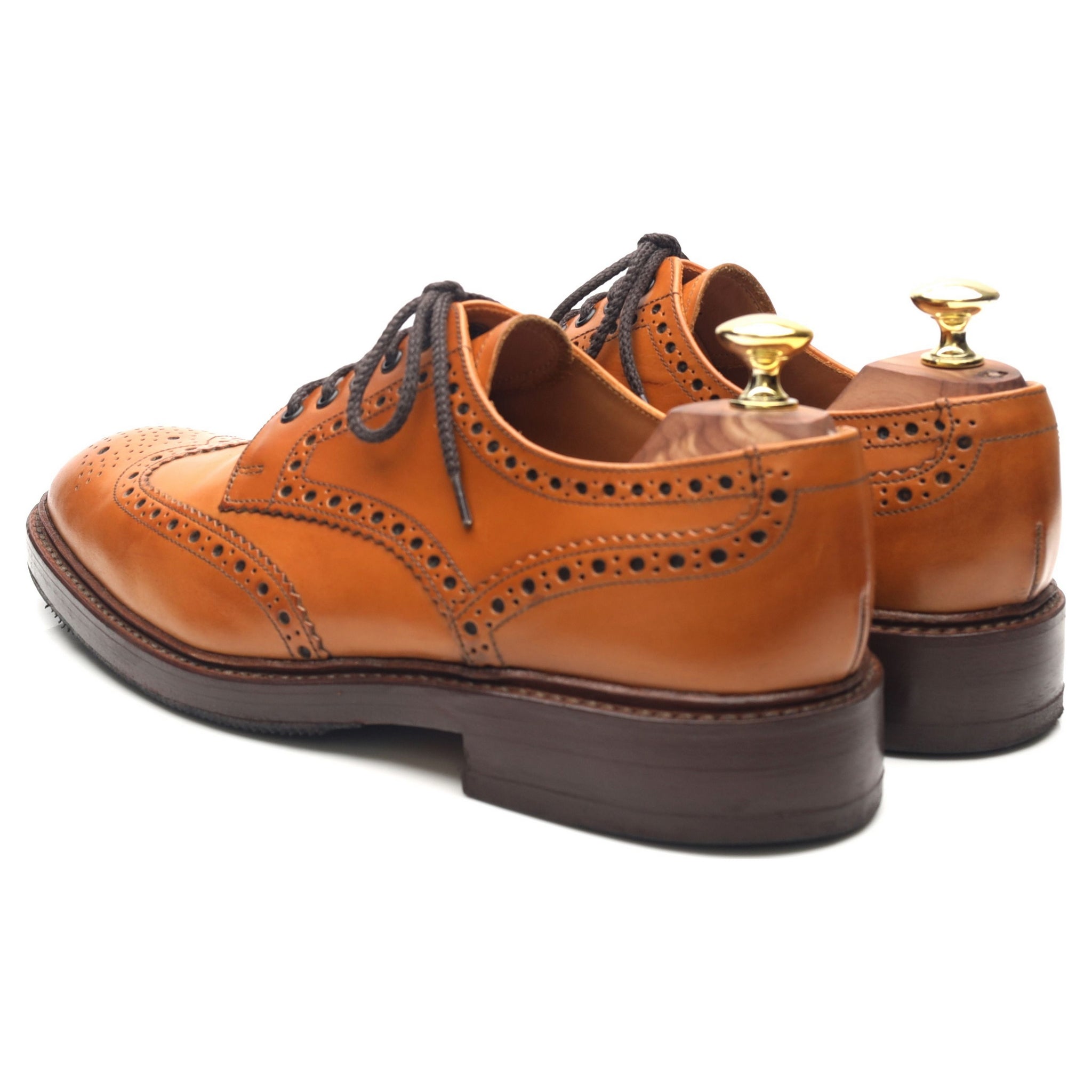 Loake 1880 Chester 2 derby cuir marron UK 7 brogues