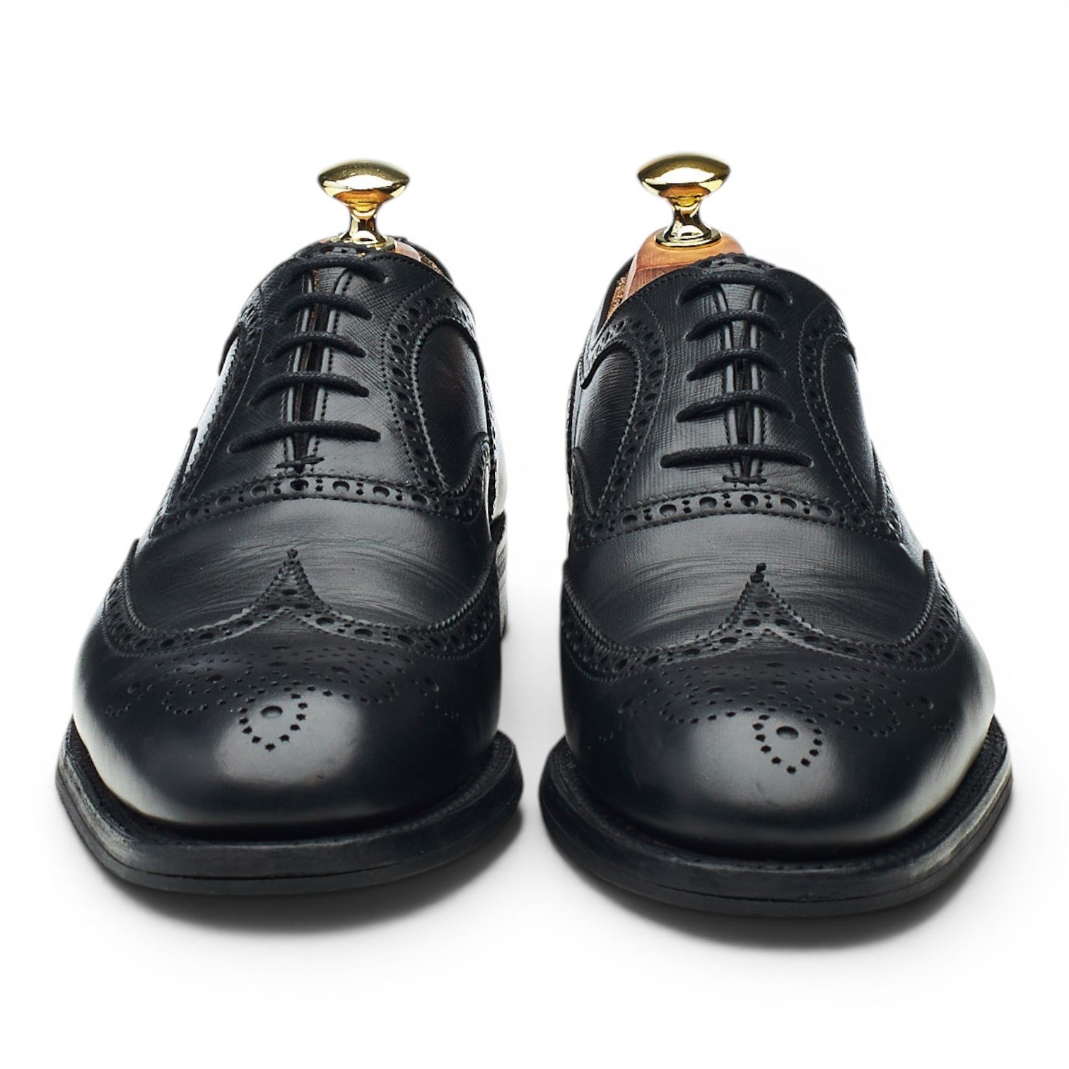 Bodileys Hamilton Stanford Oxford cuir noir 6.5 UK