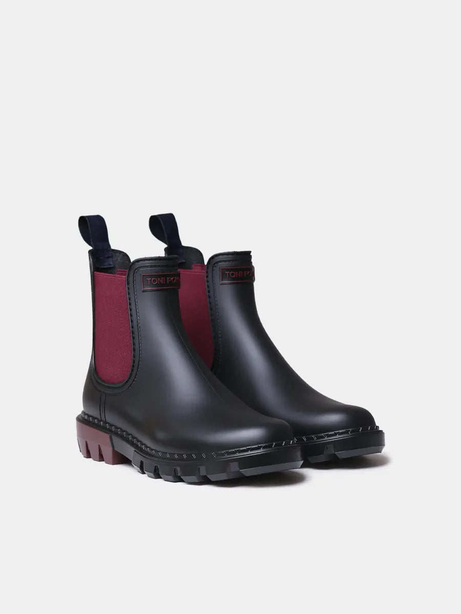 Toni Pons Caen bottes pluie femme caoutchouc 3,5 cm