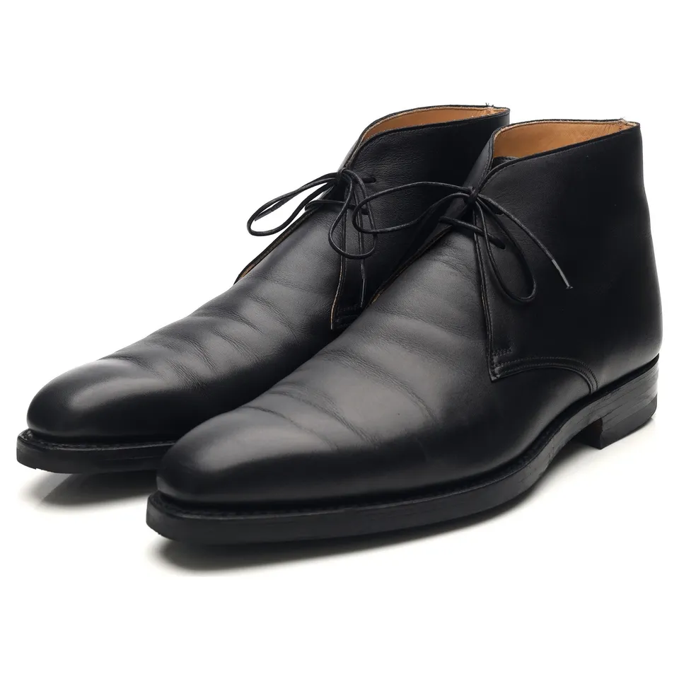 Crockett & Jones Tetbury bottines chukka noir UK 10 cuir