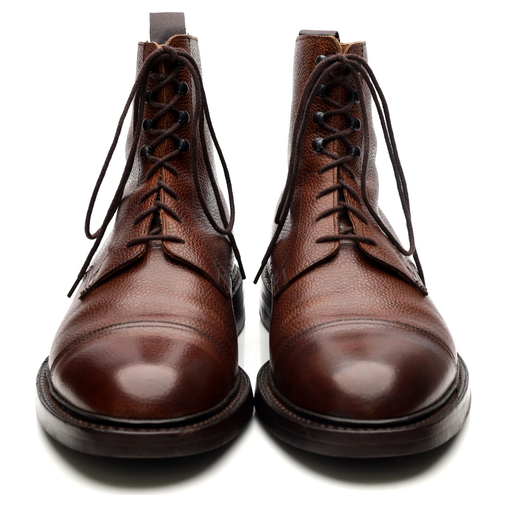 Crockett & Jones Coniston bottes cuir marron UK 9.5 grain écossais