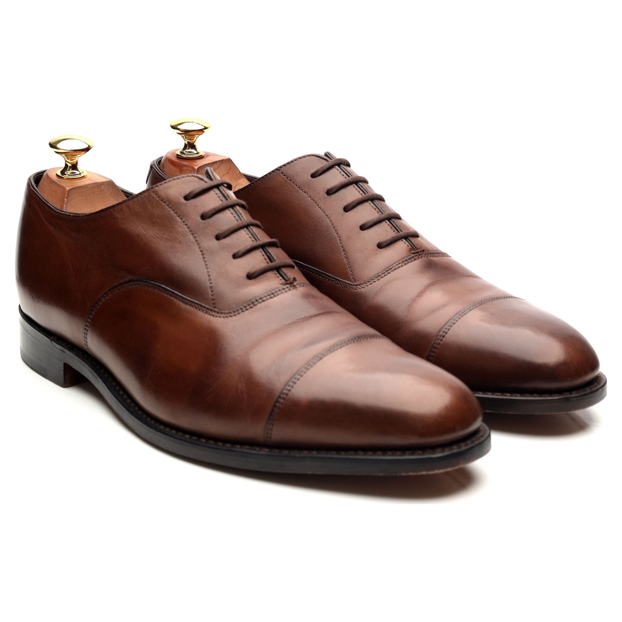 Loake 1880 Aldwych oxford cuir marron UK 9,5