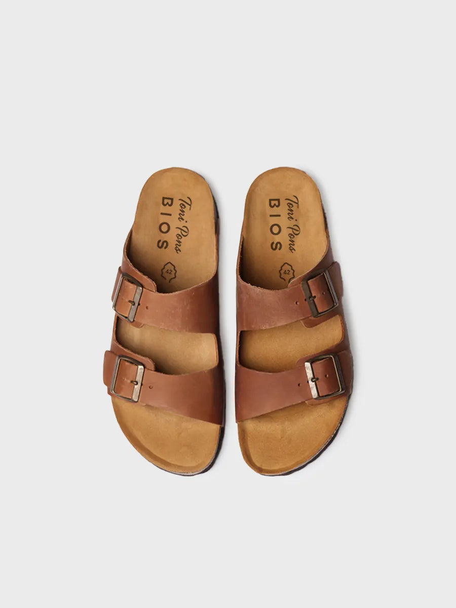 Toni Pons Ger-PE sandales homme cuir huilé boucles