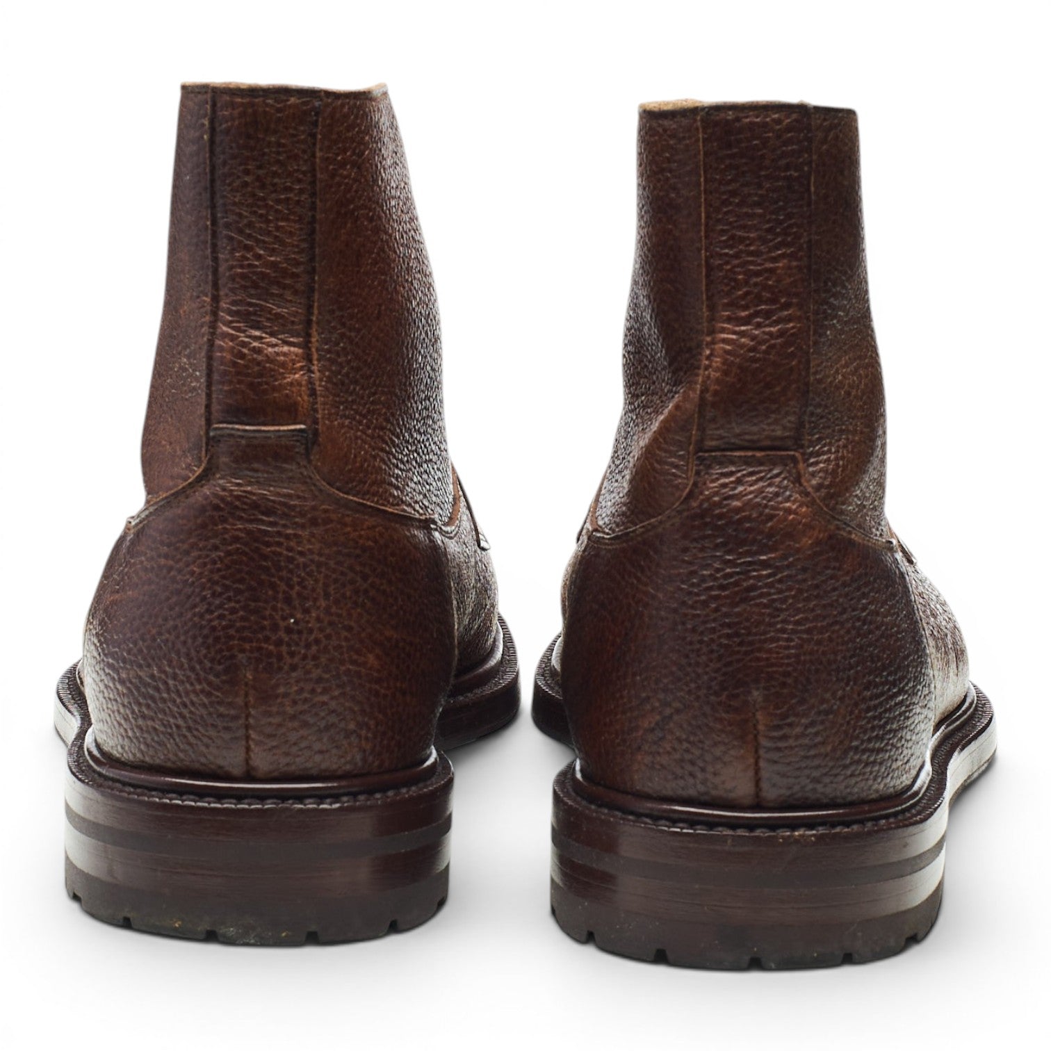 Velasca Milano Giasee bottines UK 6.5 cuir marron derby