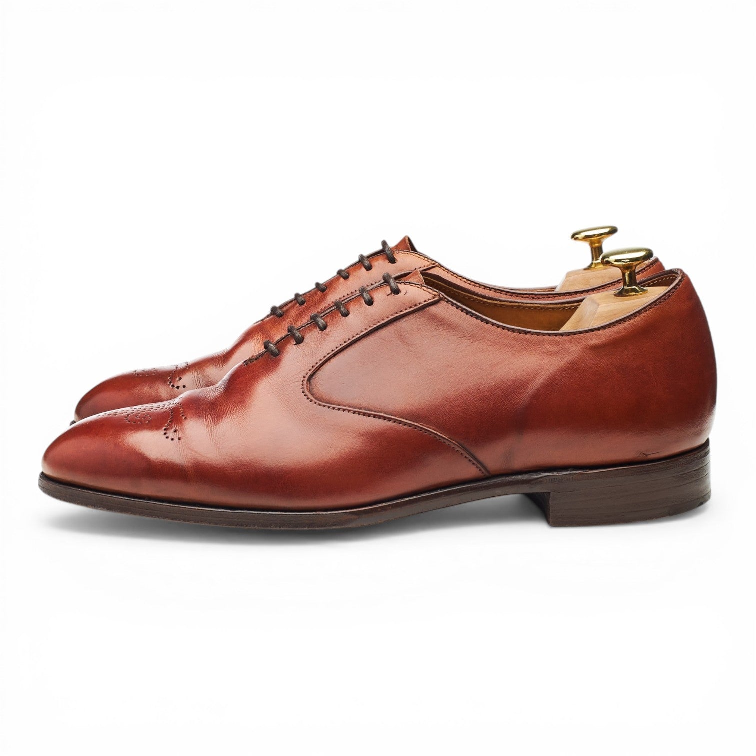 Tricker's Oxford cuir marron pointure UK 8,5