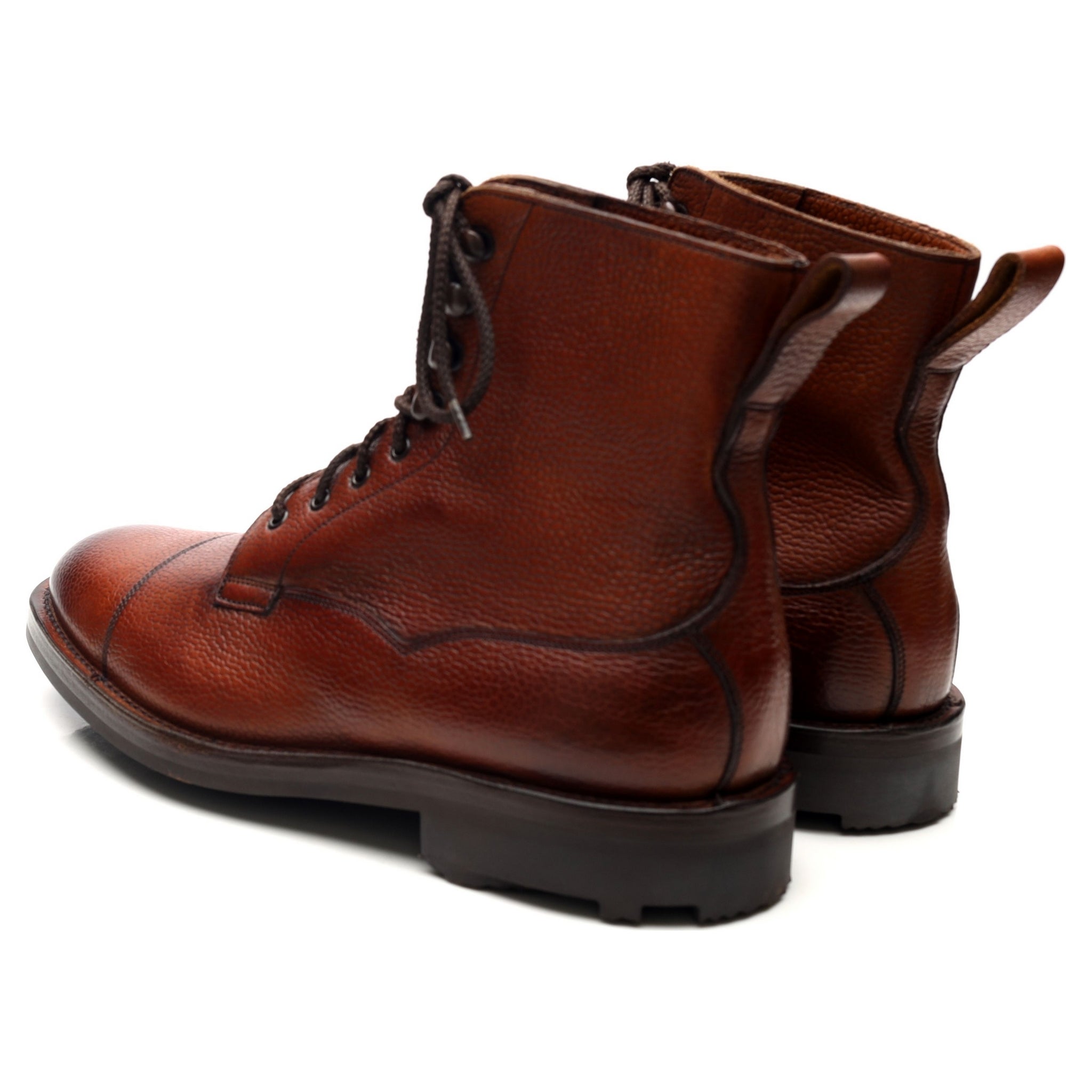 Edward Green Galway bottines UK 6.5 E cuir grainé marron