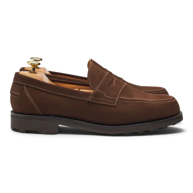 Alfred Sargent Hendon mocassin daim marron UK 8
