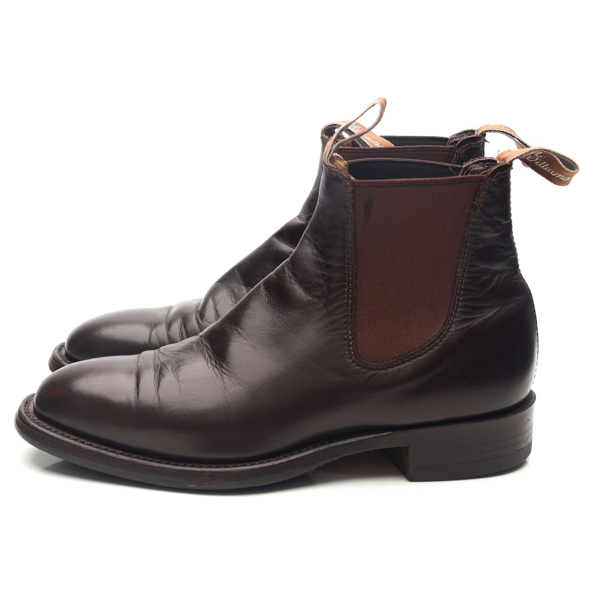 R.M. Williams Comfort Macquarie bottines chelsea marron 37 cuir