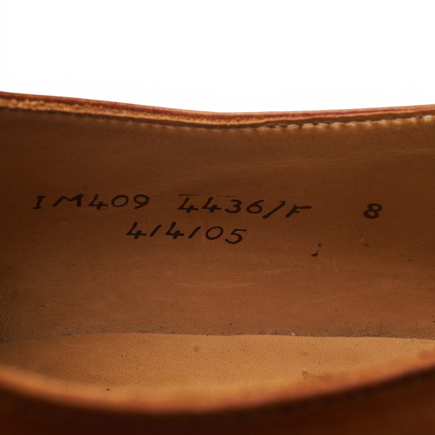 Cheaney derbies oxford cuir marron pointure UK 8