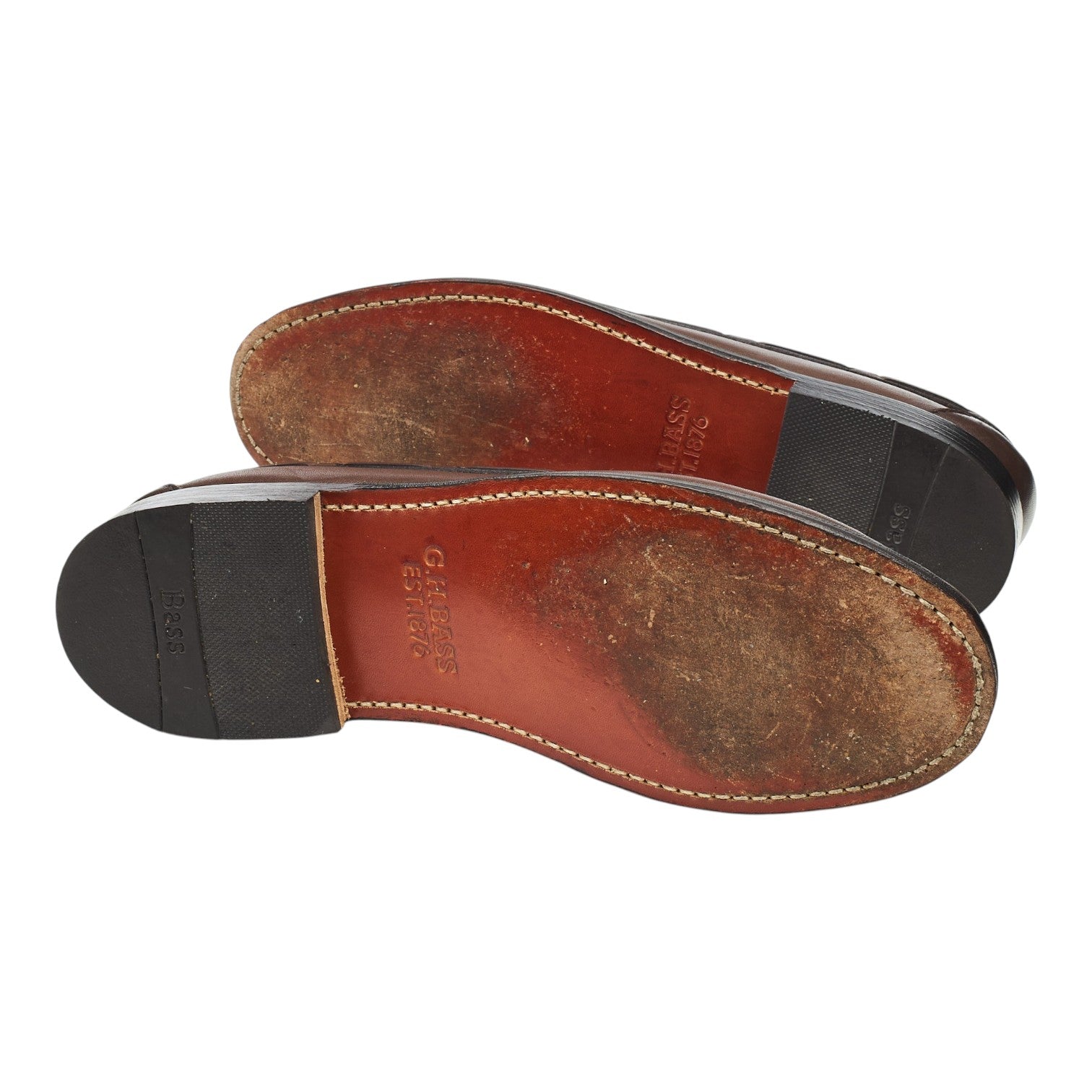 G.H. Bass Weejuns Larkin mocassin cuir marron 8