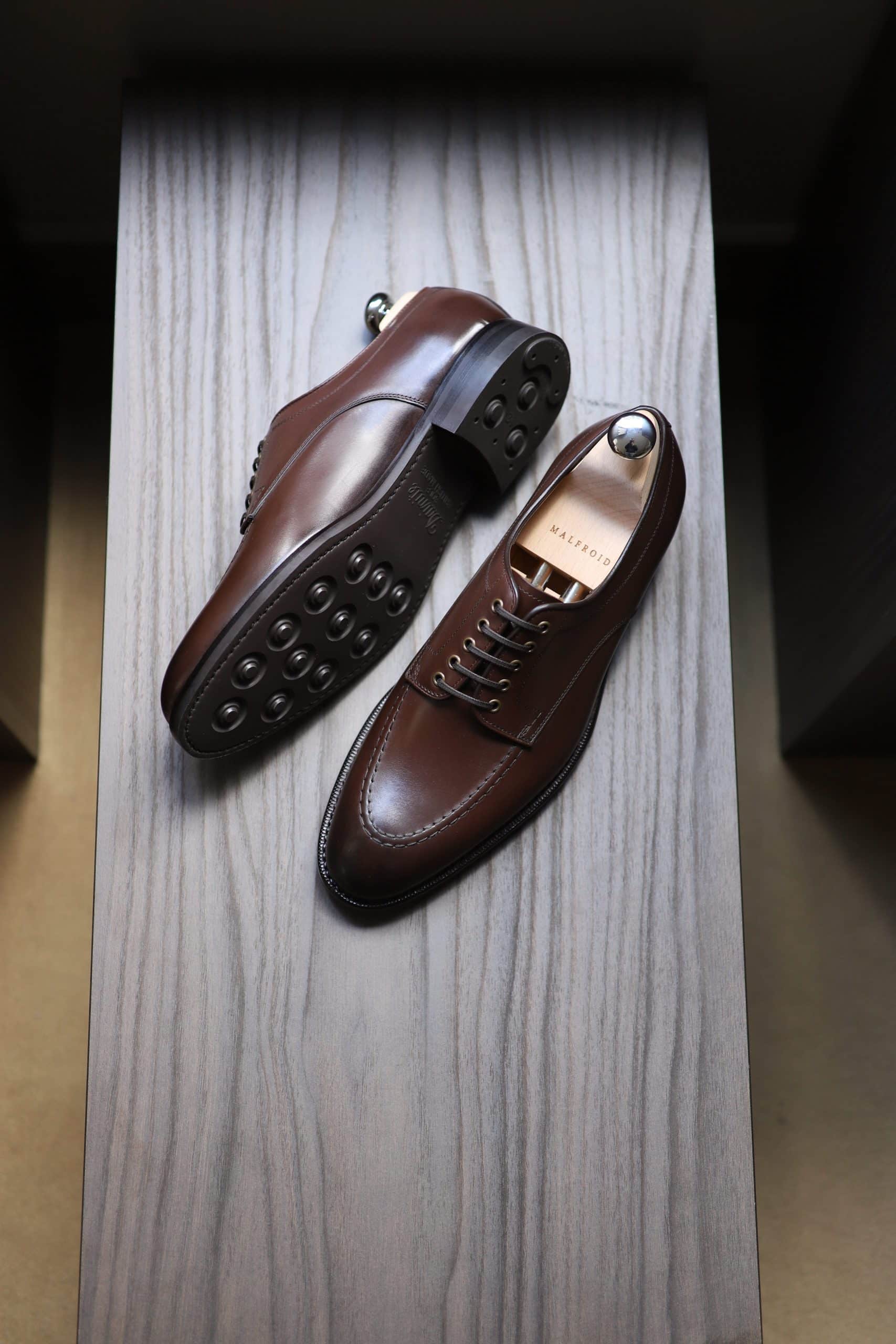 Malfroid Defender City derby cuir boxcalf