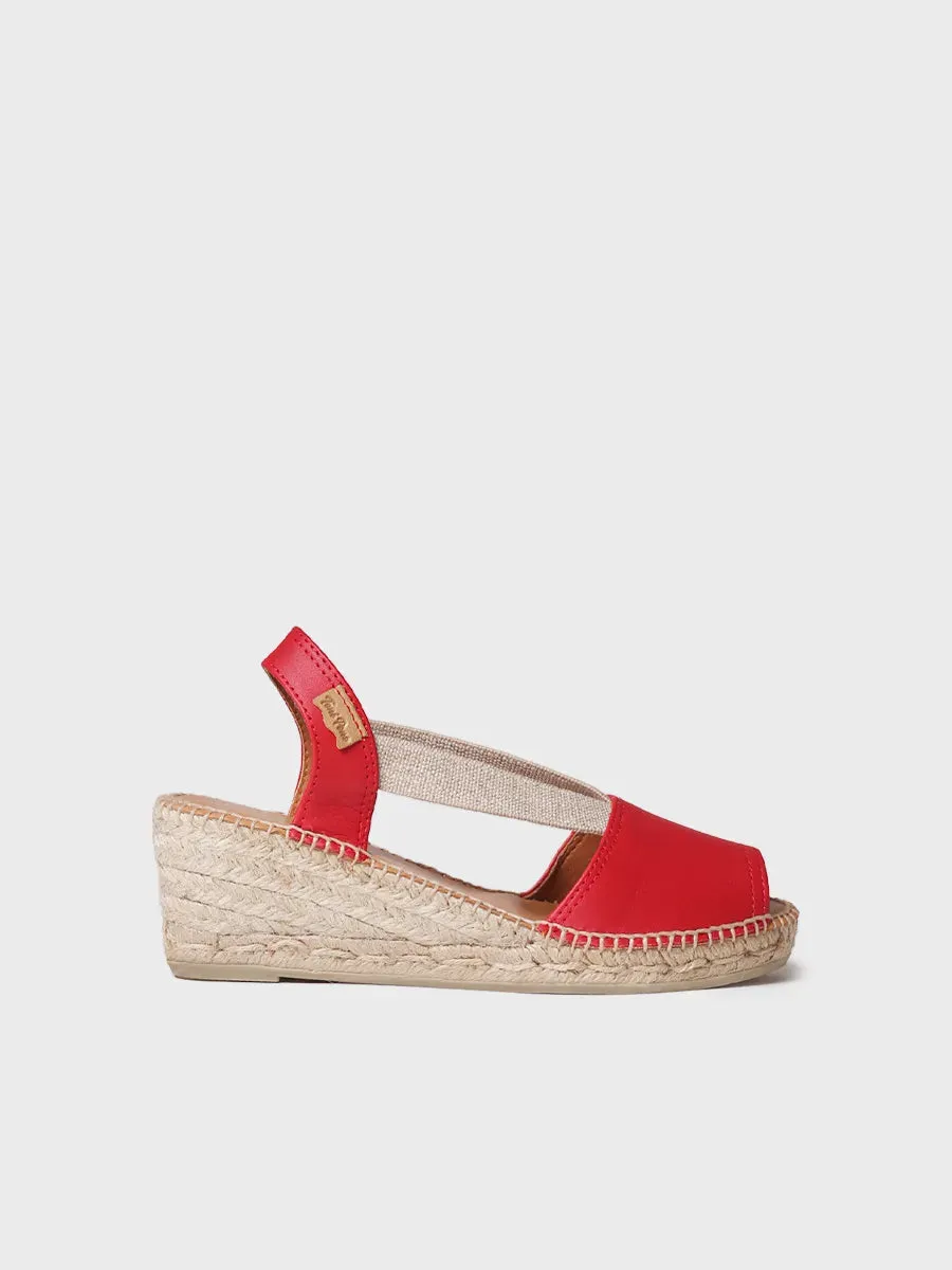 Toni Pons Teide-P espadrilles cuir compensées