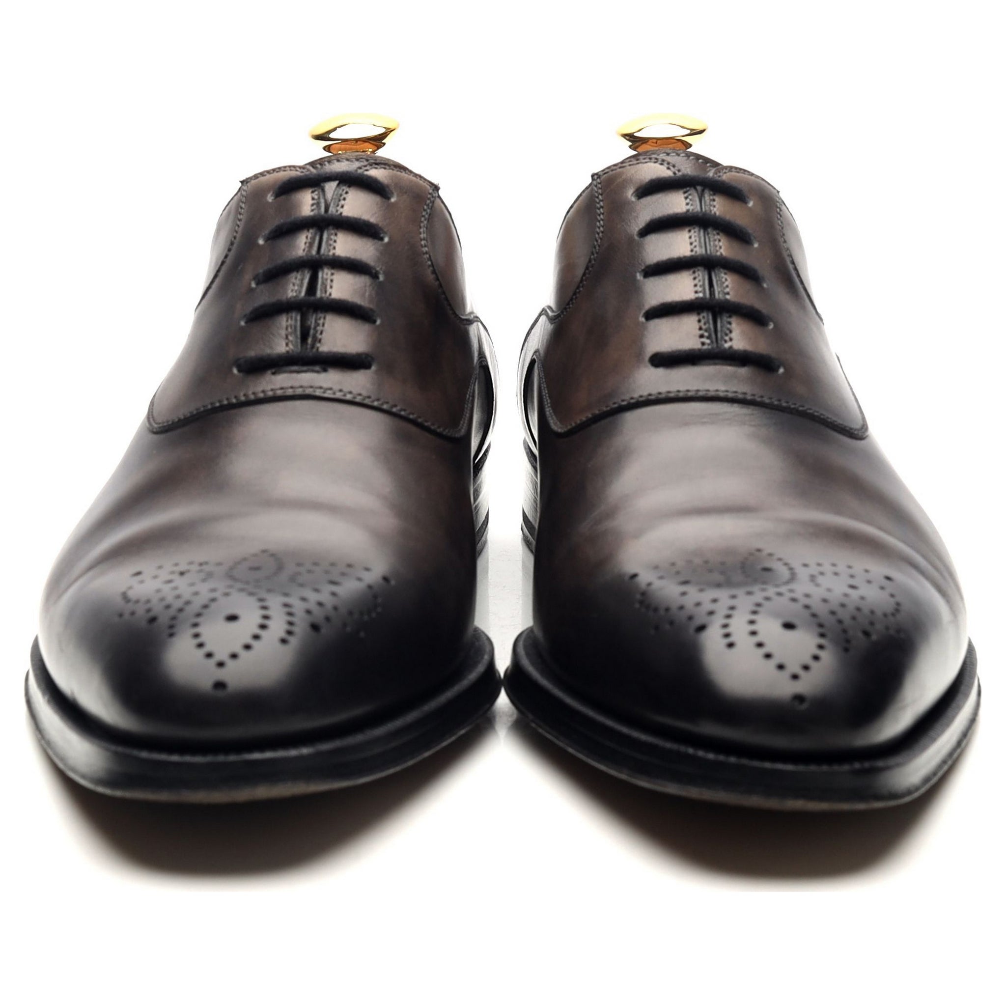 Magnanni oxford cuir gris pointure UK 6