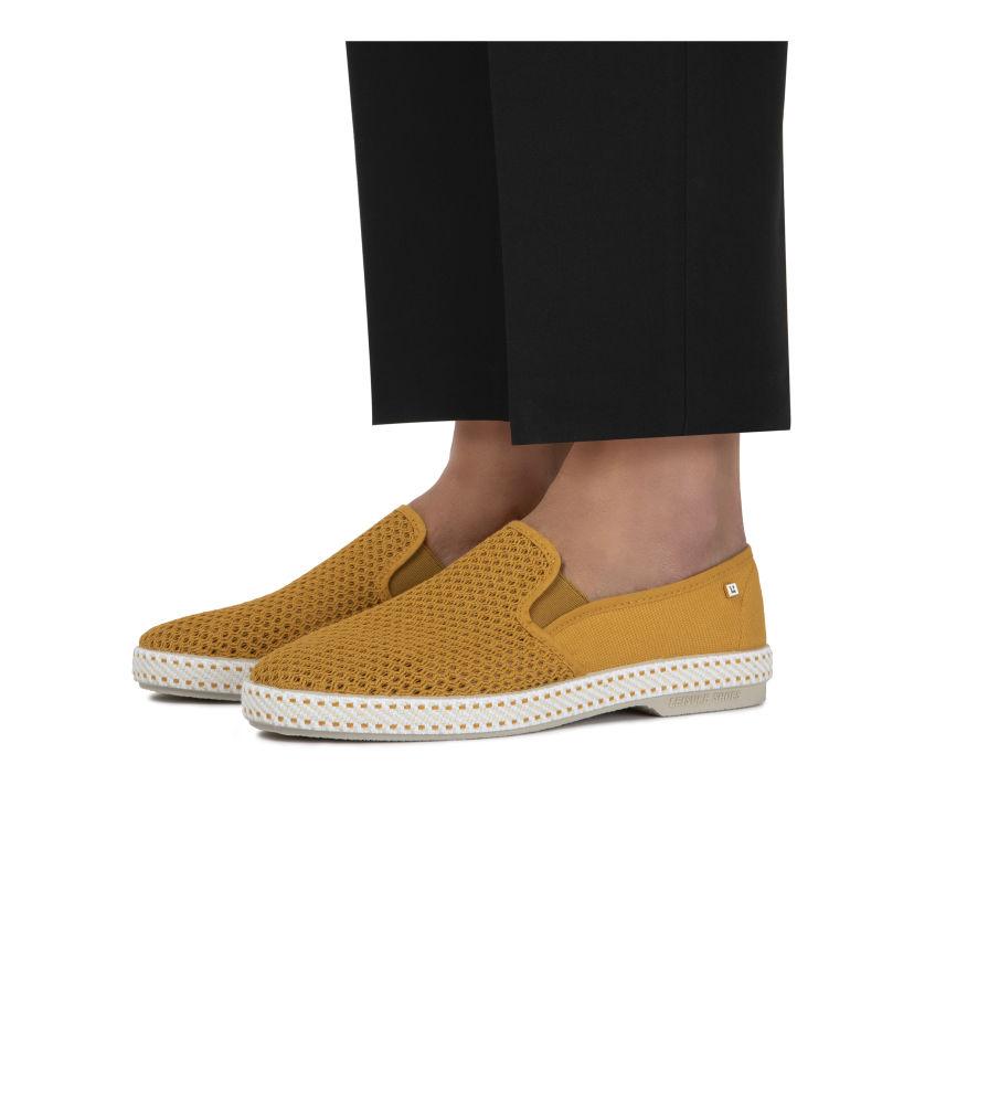 Rivieras Classic 2018 espadrilles curry toile maille