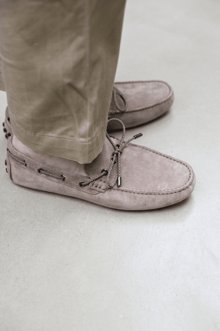 Malfroid Driver mocassin à picots semelle légère