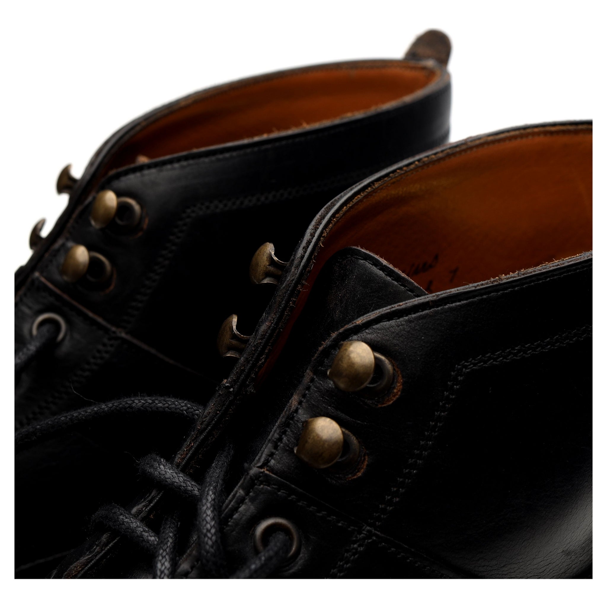 Cheaney Alexander boots cuir noir UK 7