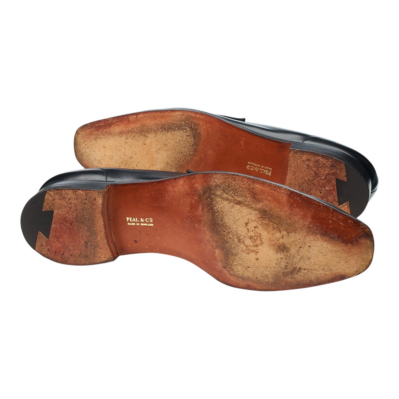 Peal & Co mocassin cuir noir pointure UK 10.5