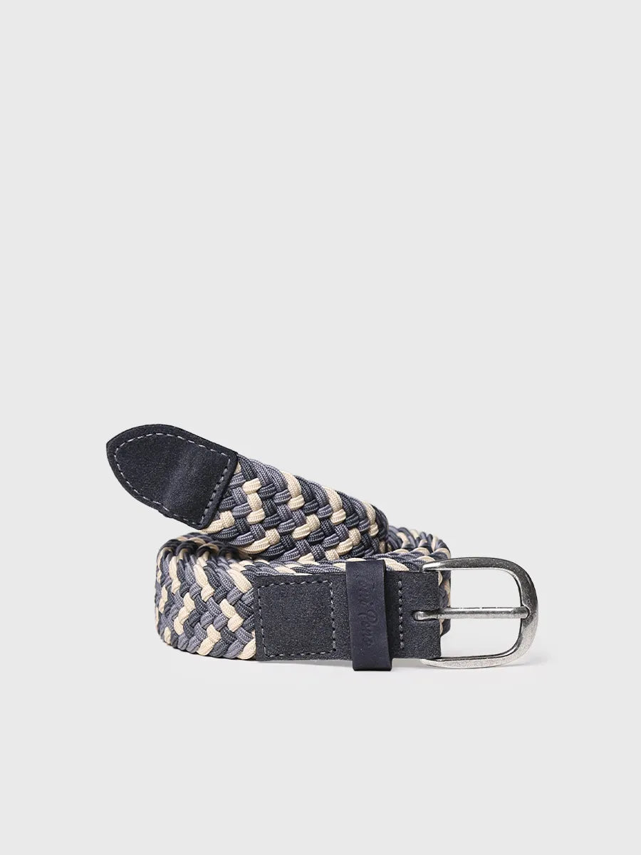 Toni Pons Nadina ceinture femme écru tressée élastique