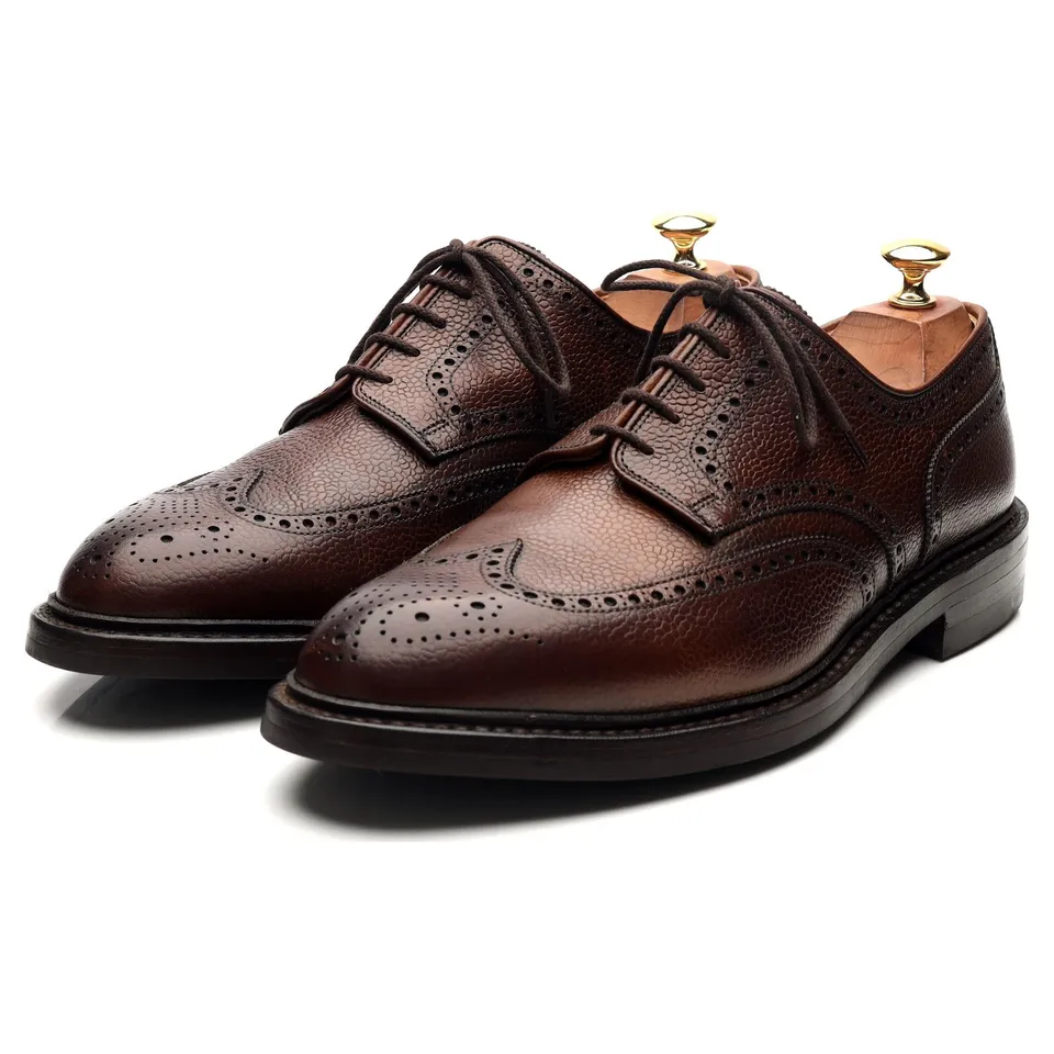 Crockett & Jones Pembroke derbies cuir marron UK 9.5