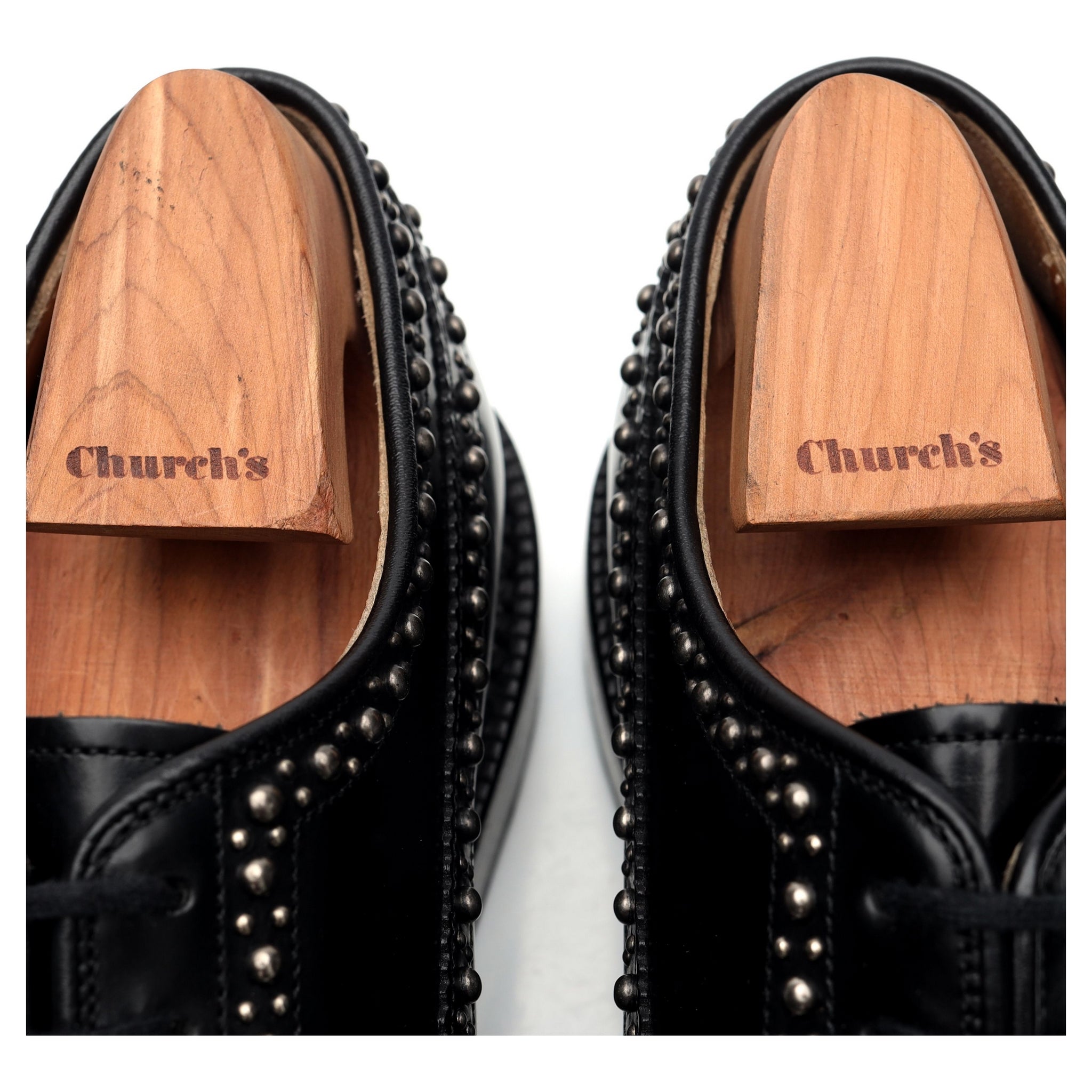 Church's Grafton Met derbies cuir noir UK 6